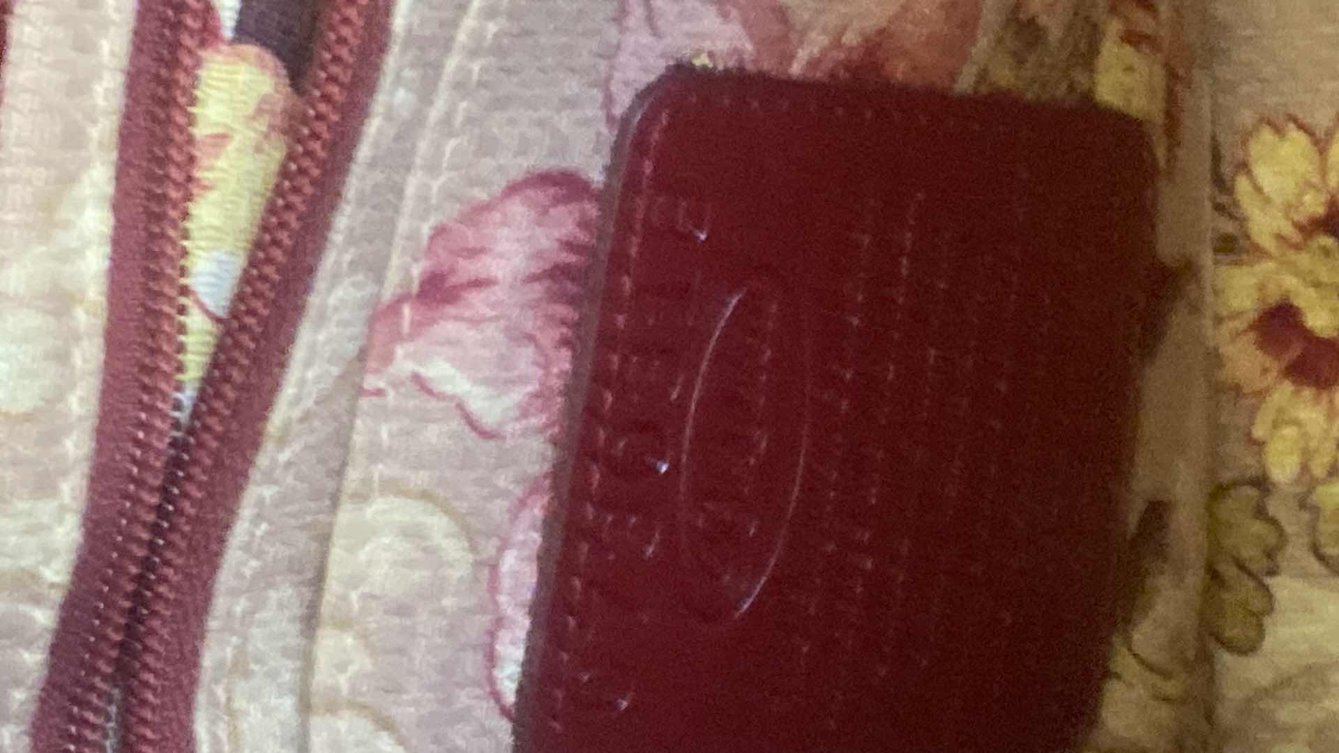 Photo 1 of BURGUNDY BRIGHTON HANDBAG WITH DUST BAG