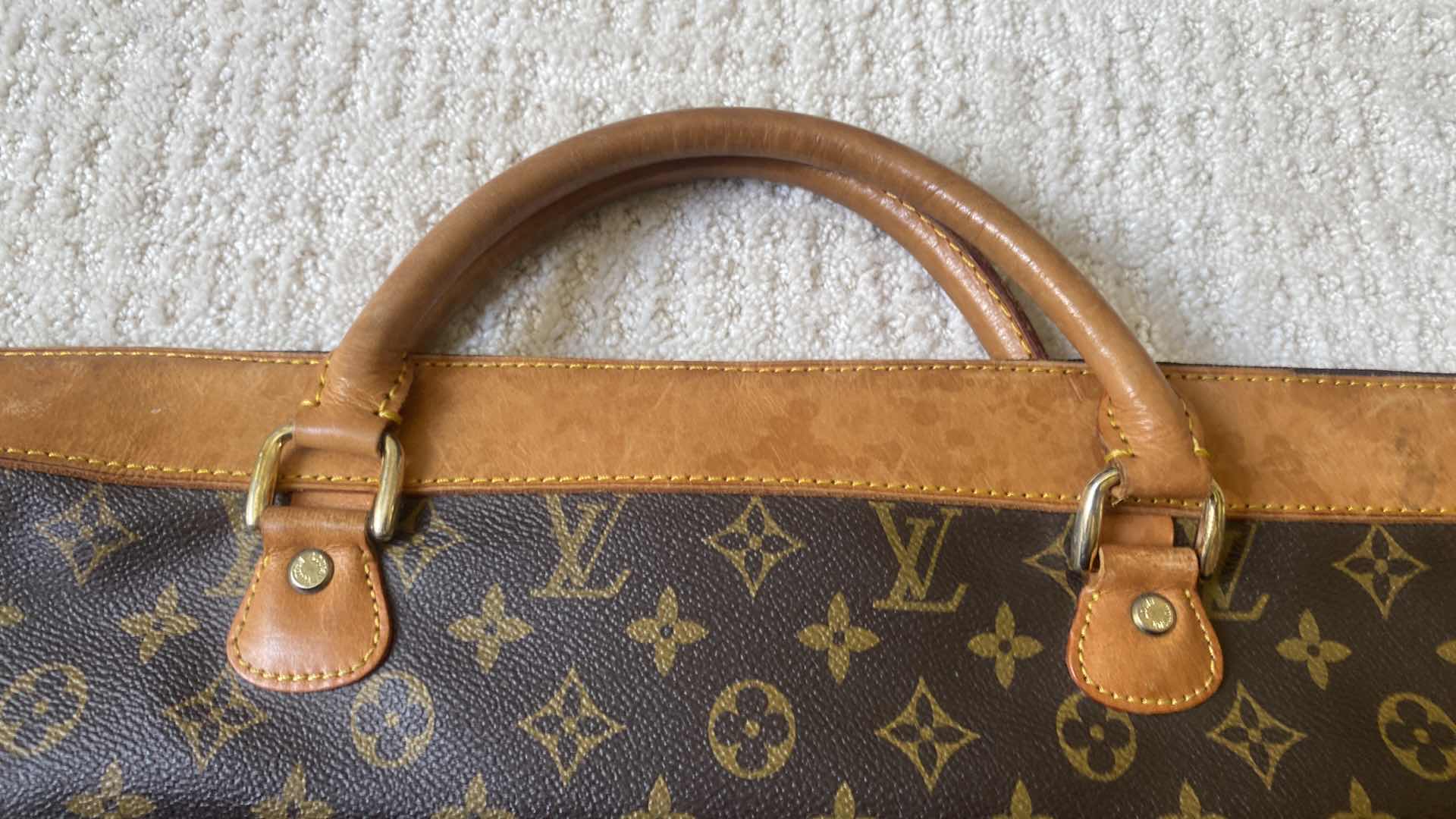 Photo 1 of VINTAGE-STYLE "REPLICA" LOUIS VUITTON OVER NIGHT BAG