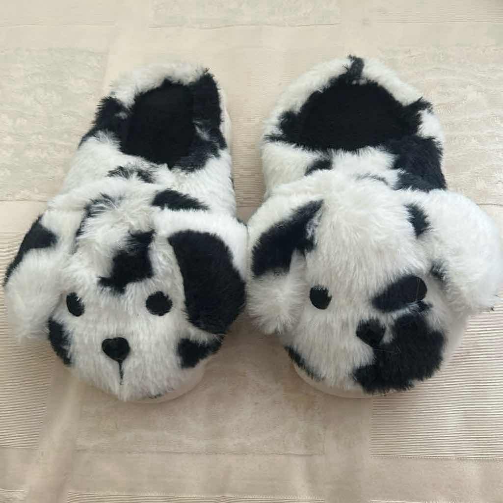 Photo 1 of 5- PLUSH SLIPPERS 2 SMALL 2 MED 1 LARGE