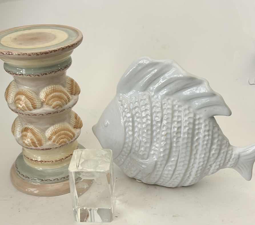 Photo 1 of 3 PC OCEAN THEMED DECOR