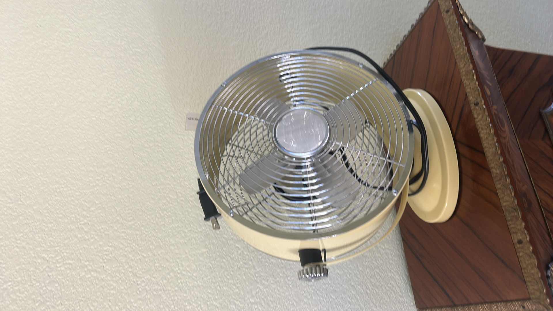 Photo 1 of METAL FAN FEATURES A DURABLE METAL CONSTRUCTION WITH A COMPACT 13” H DESIGN.