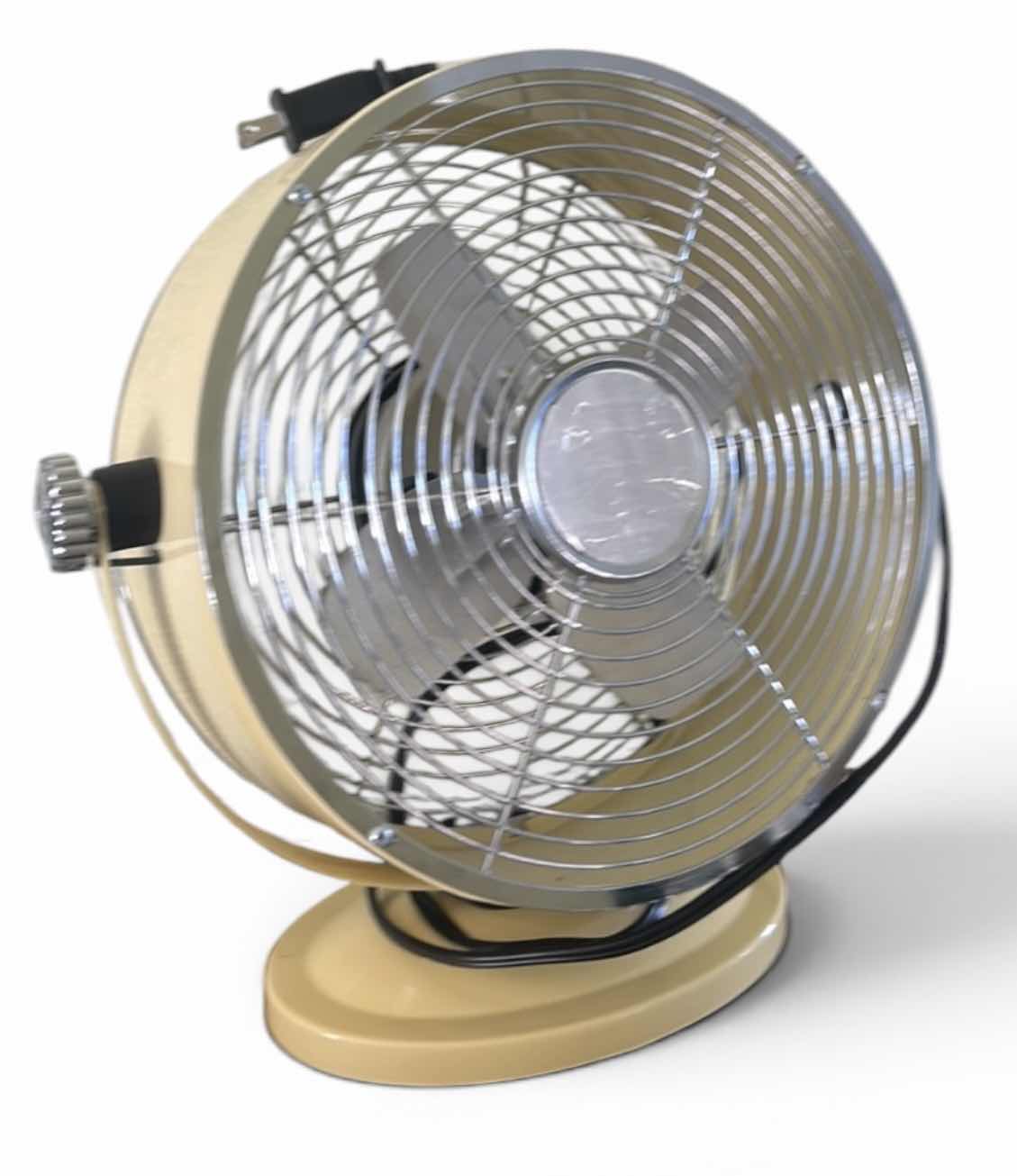 Photo 1 of METAL FAN FEATURES A DURABLE METAL CONSTRUCTION WITH A COMPACT 13” H DESIGN.