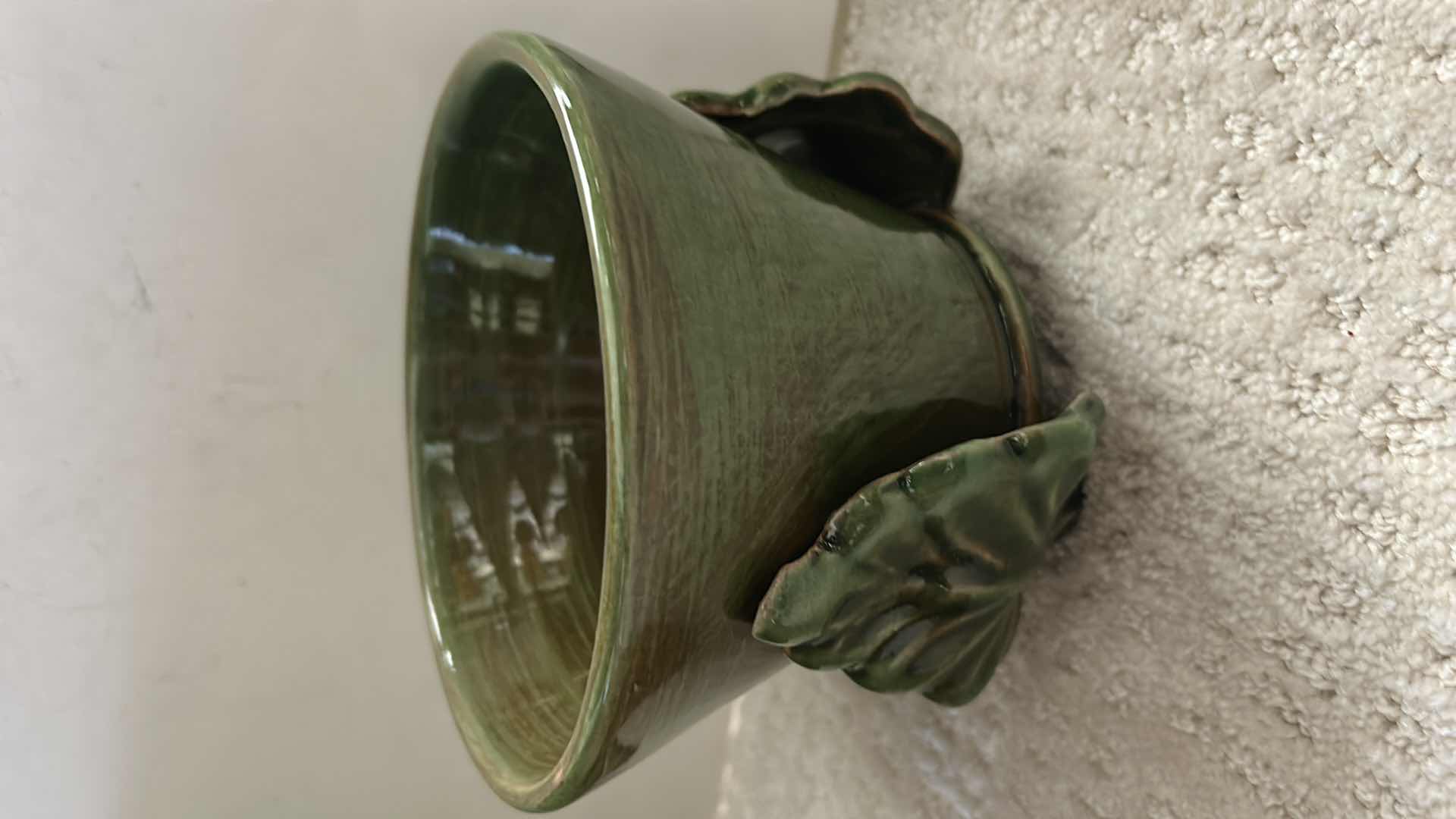 Photo 1 of 3 CERAMIC GLAZED POTS (TALLEST H8”)