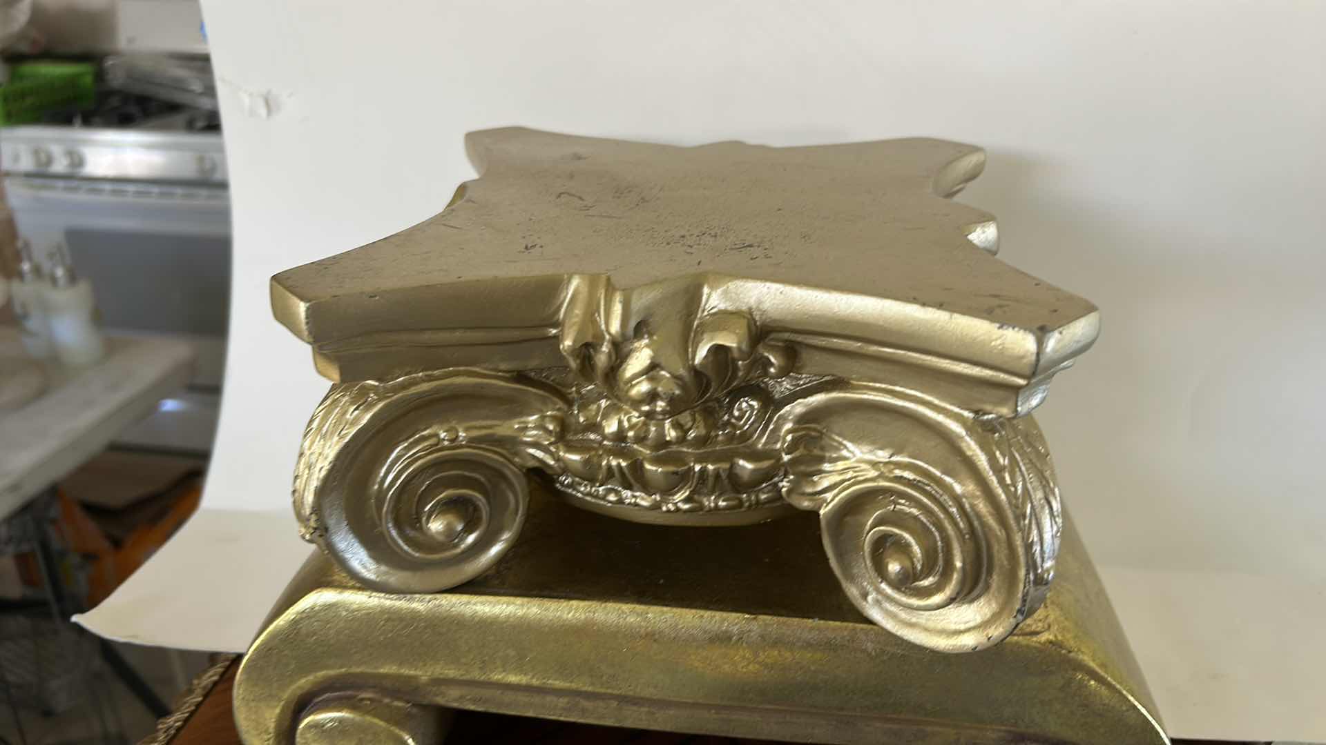 Photo 1 of THREE GOLD TONE, HOME DECOR PIECES