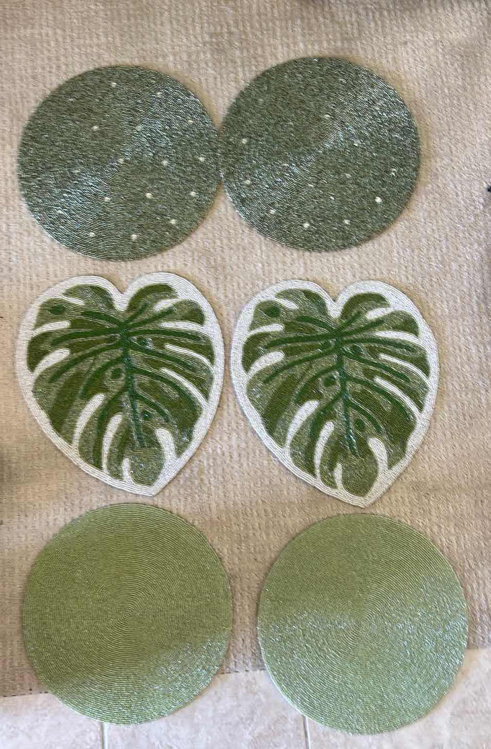 Photo 1 of SIX DECORATIVE PLACEMATS