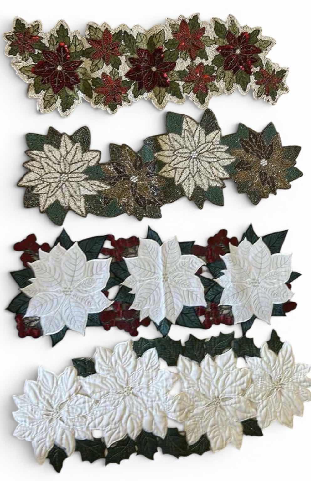 Photo 1 of FOUR TABLE RUNNERS 36”