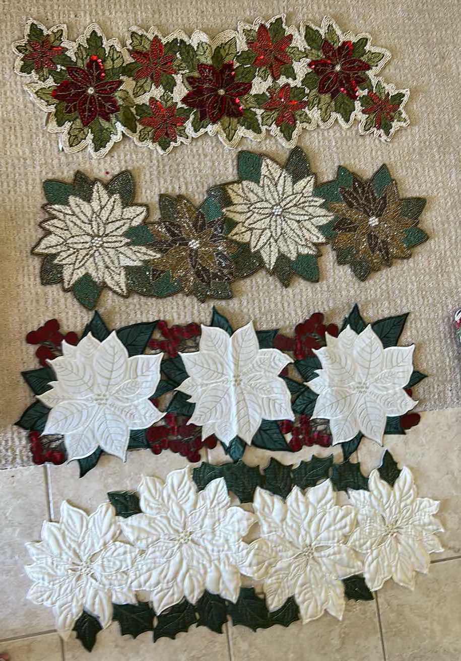 Photo 1 of FOUR TABLE RUNNERS 36”