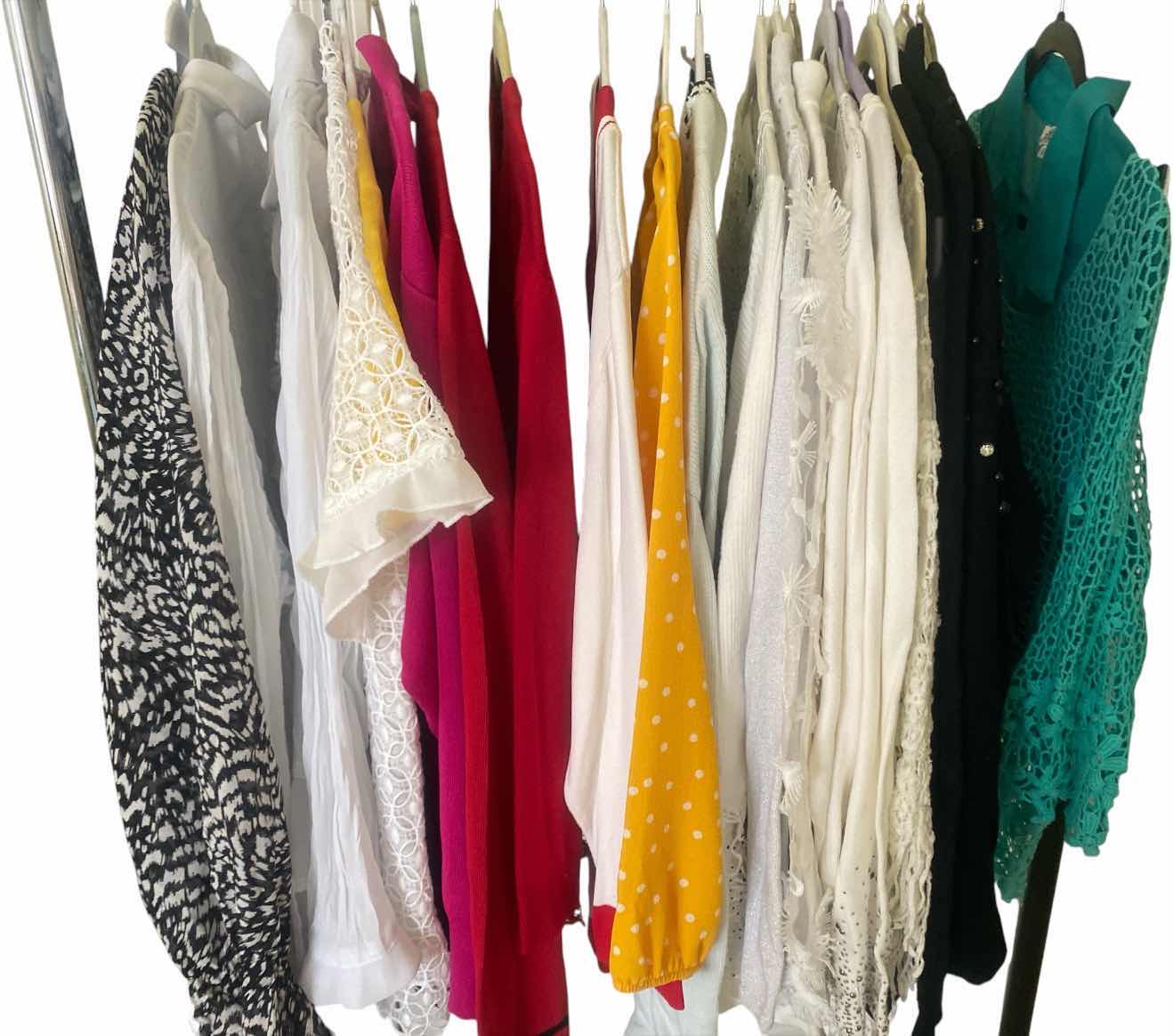 Photo 1 of 20-WOMENS TOPS SIZE LARGE & PETITE LARGE