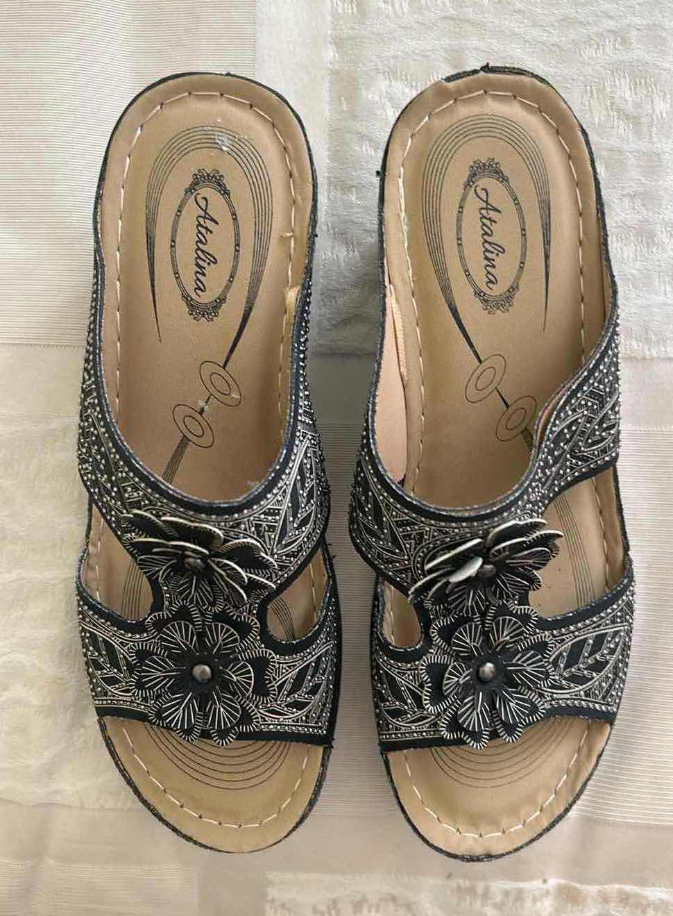 Photo 1 of 6- SANDALS SIZES 6-7