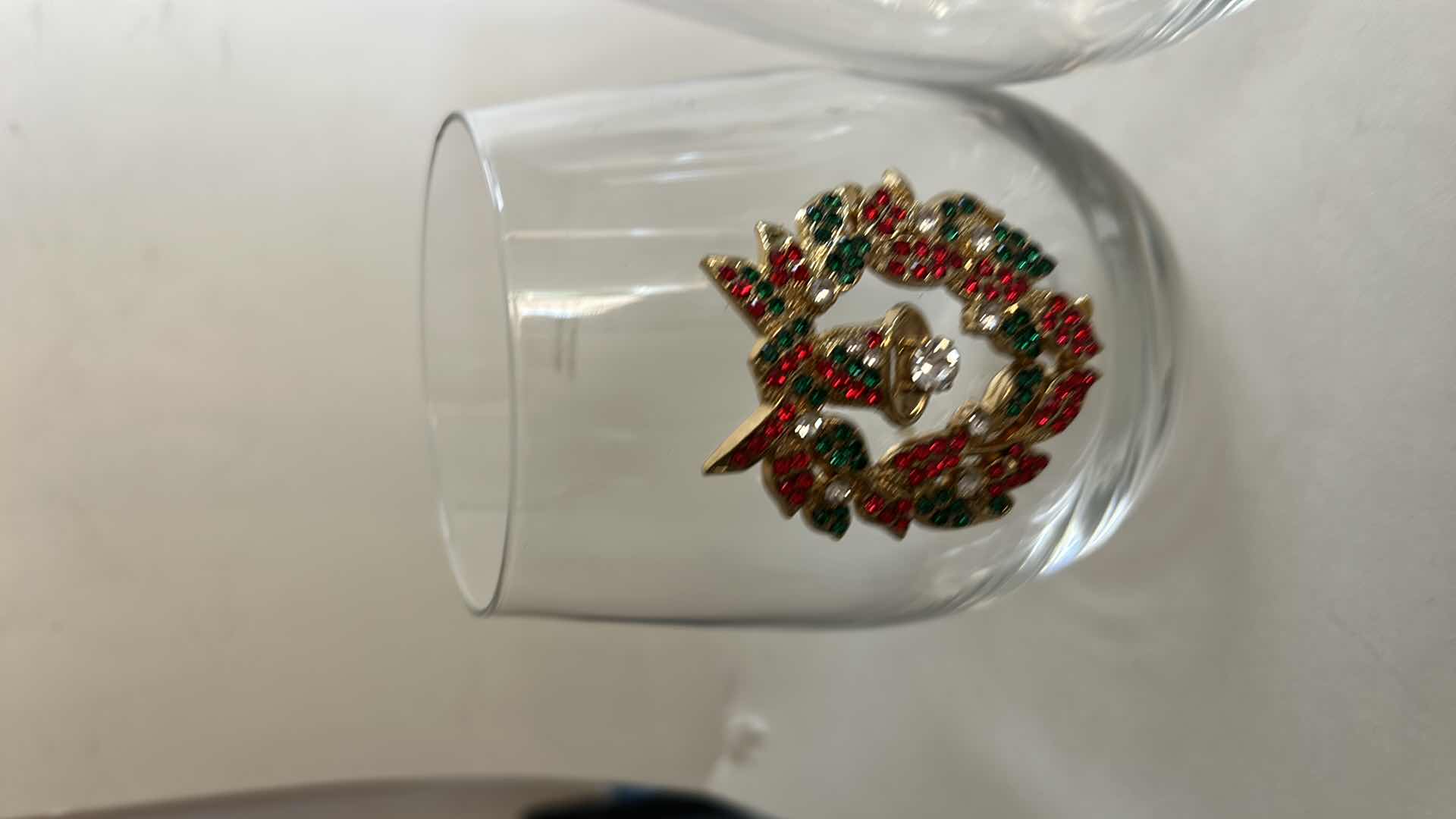 Photo 1 of 4 DECORATIVE BEVERAGE GLASSES