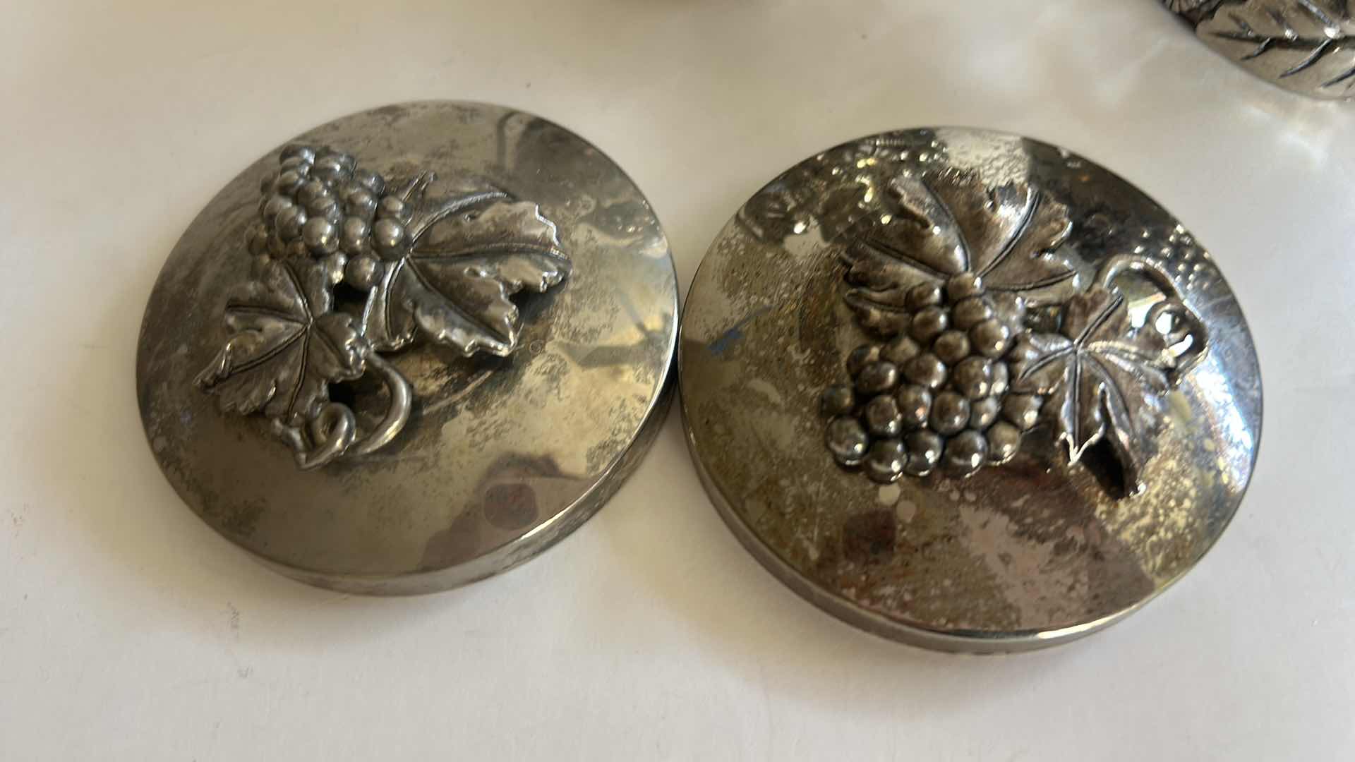 Photo 1 of VINTAGE SILVER PLATED PIECES GODINGER & MORE