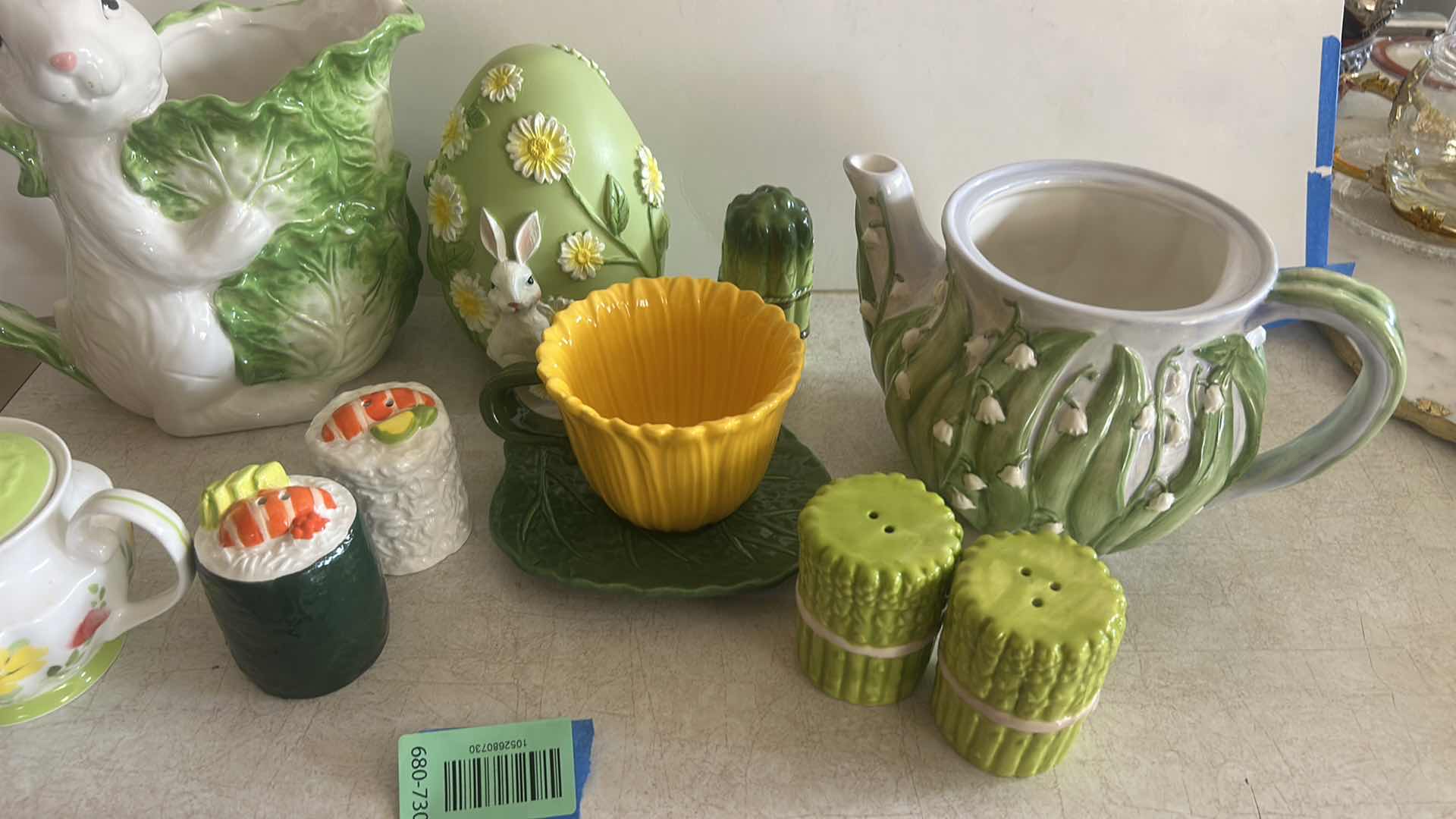 Photo 1 of CERAMIC SPRING COLLECTION, BUNNIES, AND FLORALS KITCHEN ACCESSORIES