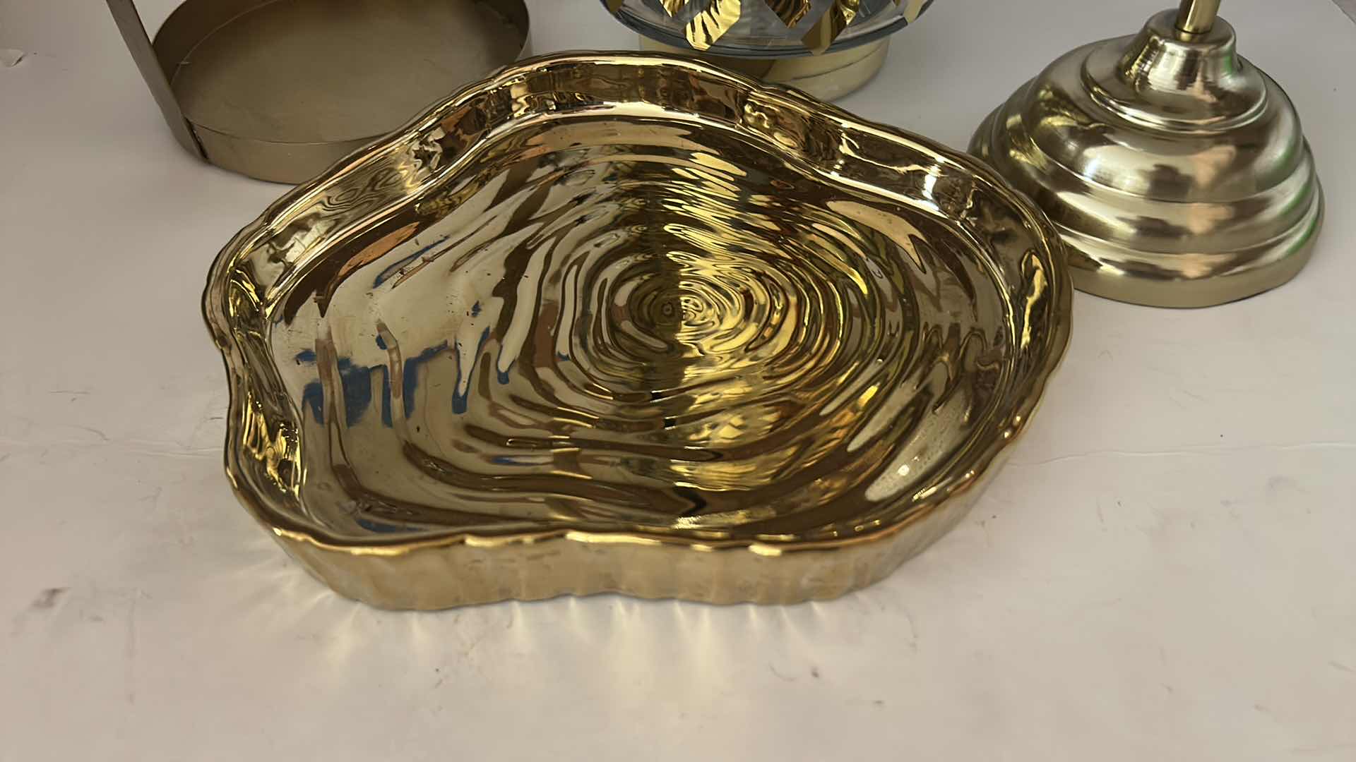 Photo 1 of 4 GOLD TONE HOME DECOR PIECES