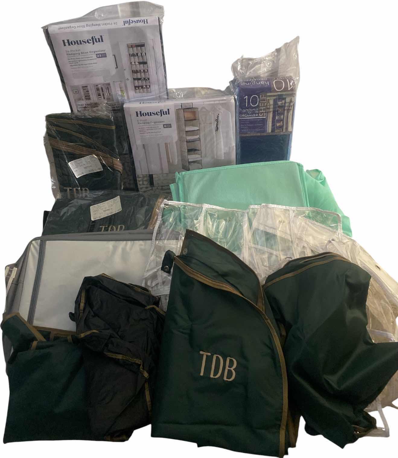 Photo 1 of CLOSET ORGANIZERS & GARMENT BAGS