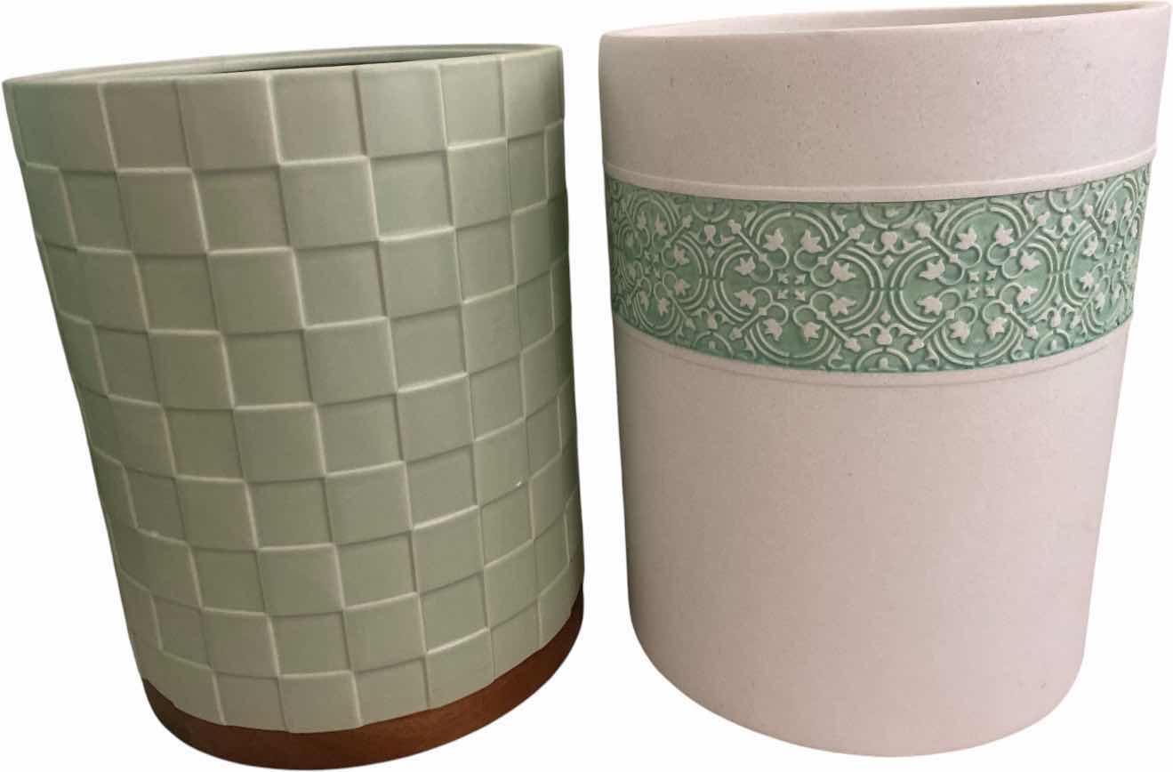 Photo 1 of PAIR OF BATHROOM TRASH CANS