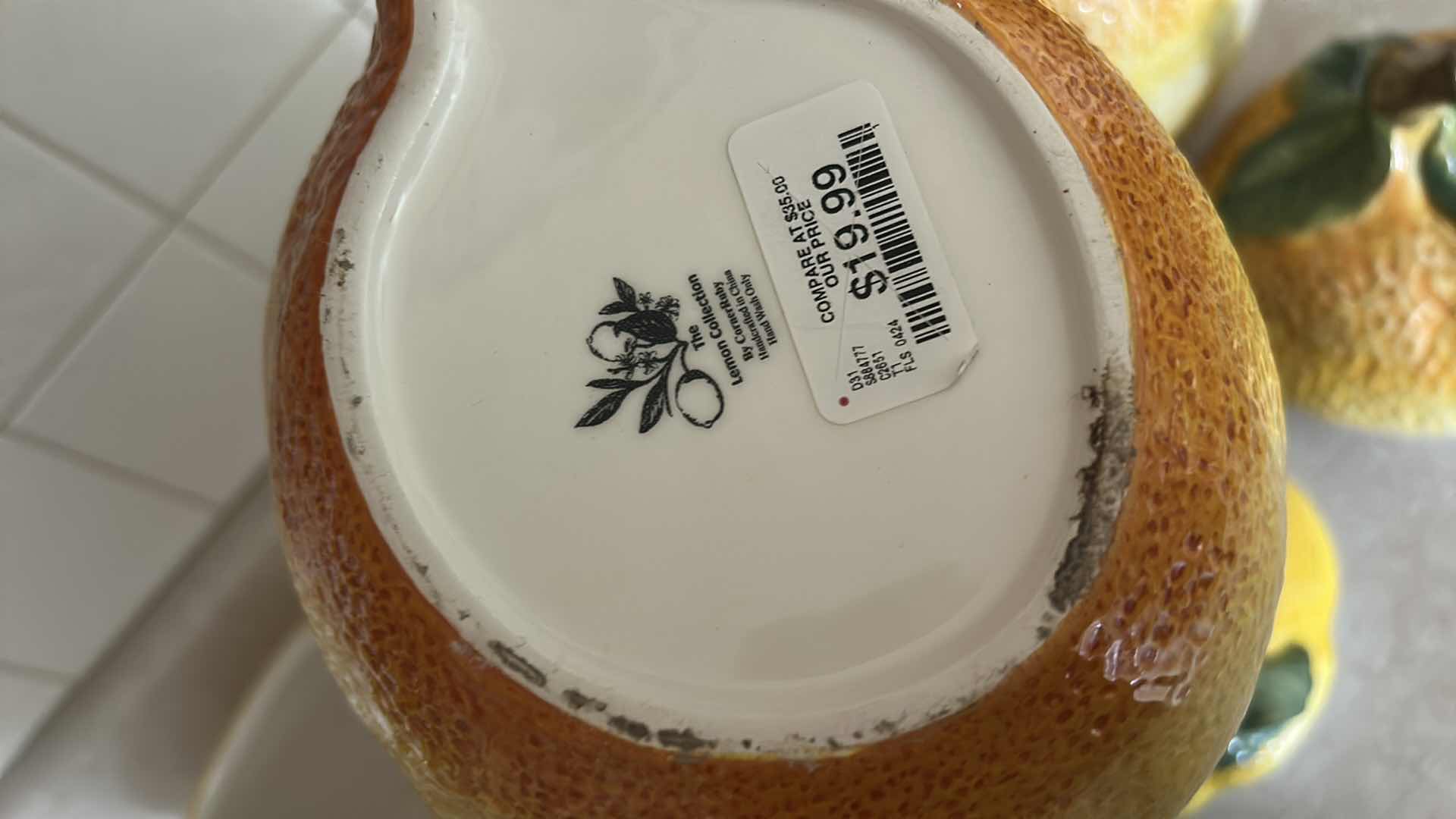 Photo 1 of 3 LEMON COOKIE JARS (TALLEST 12”)
