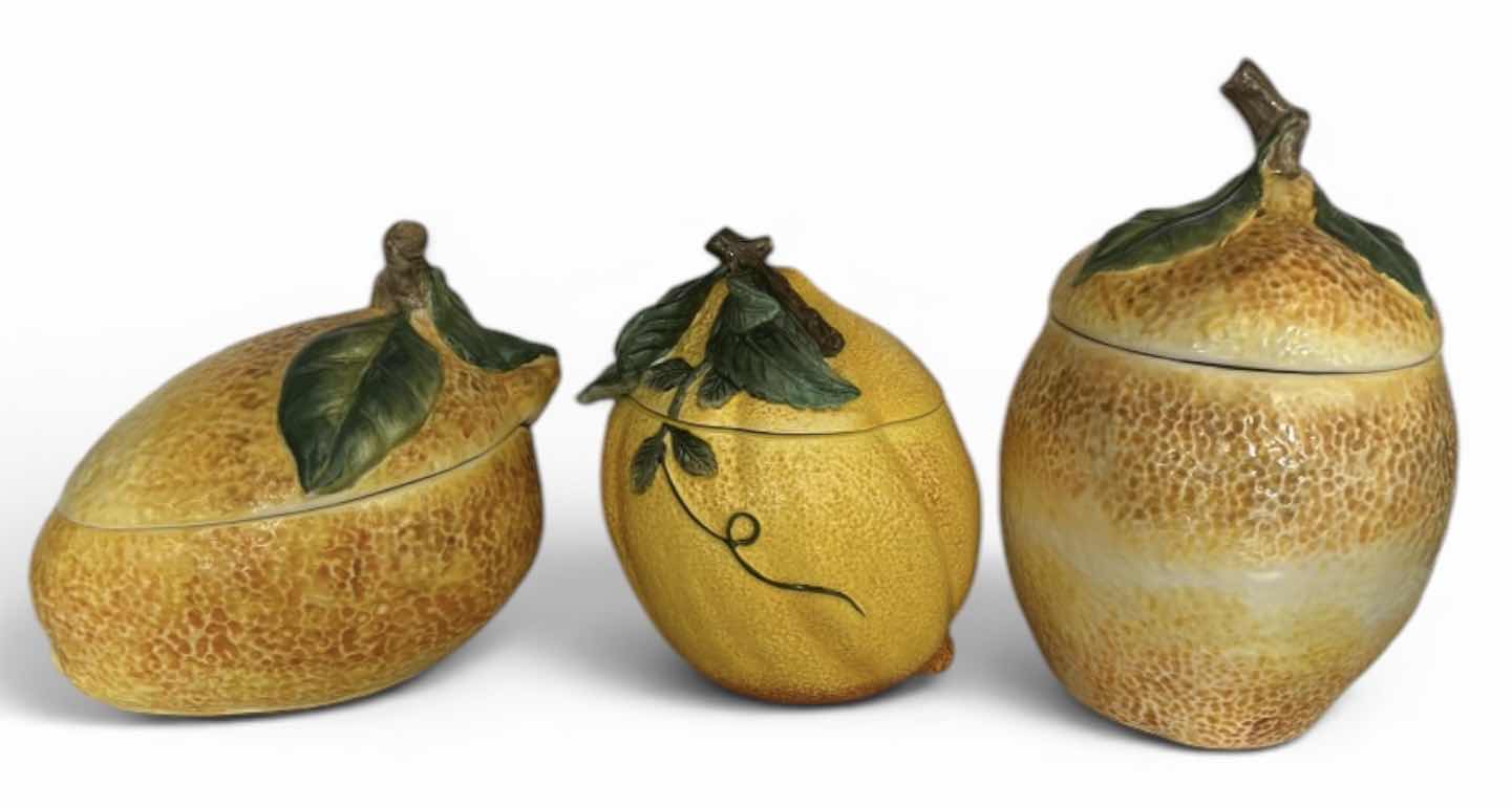 Photo 1 of 3 LEMON COOKIE JARS (TALLEST 12”)