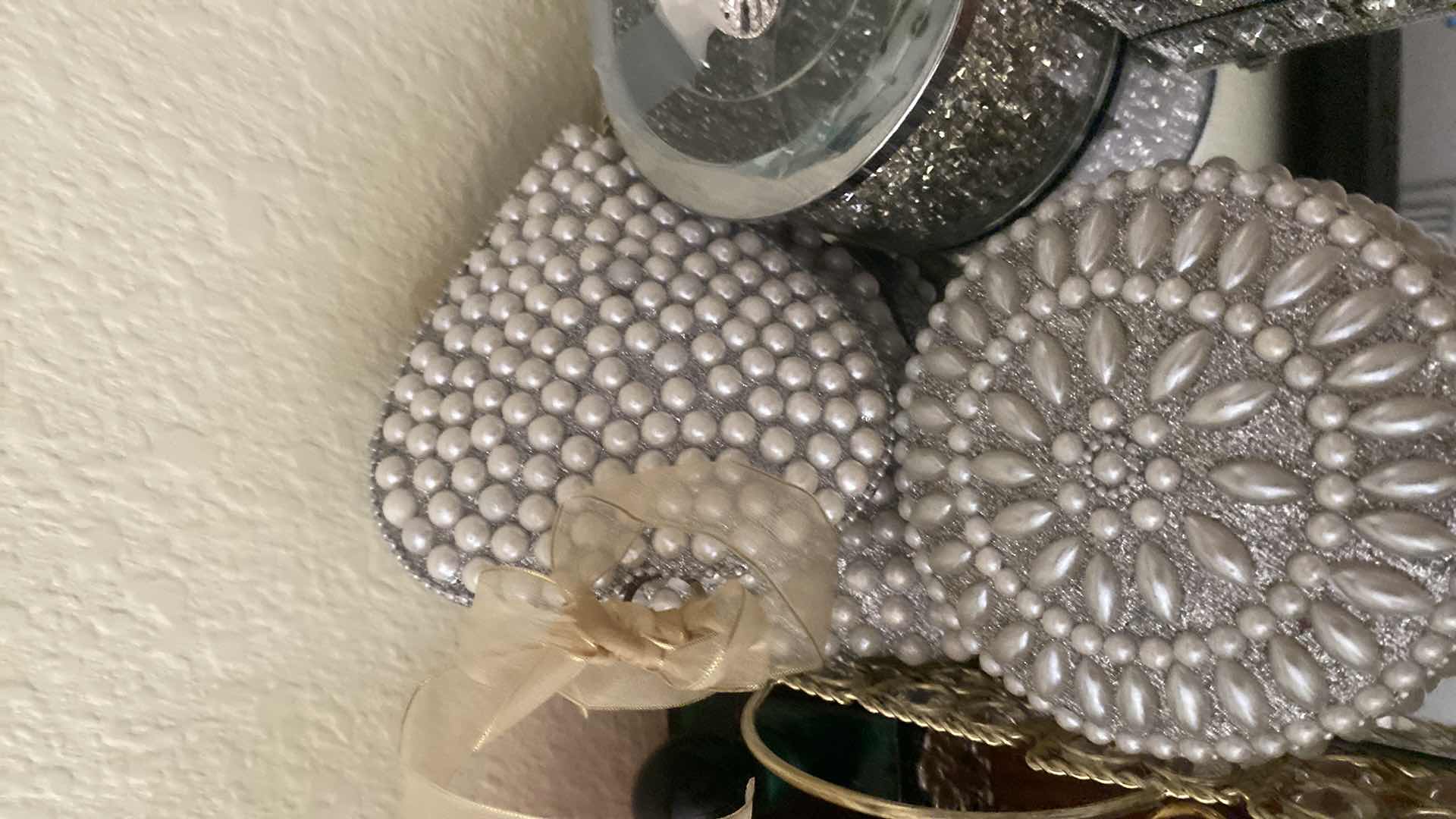 Photo 1 of VANITY TRAY WITH TRINKET BOXES 6 PIECES