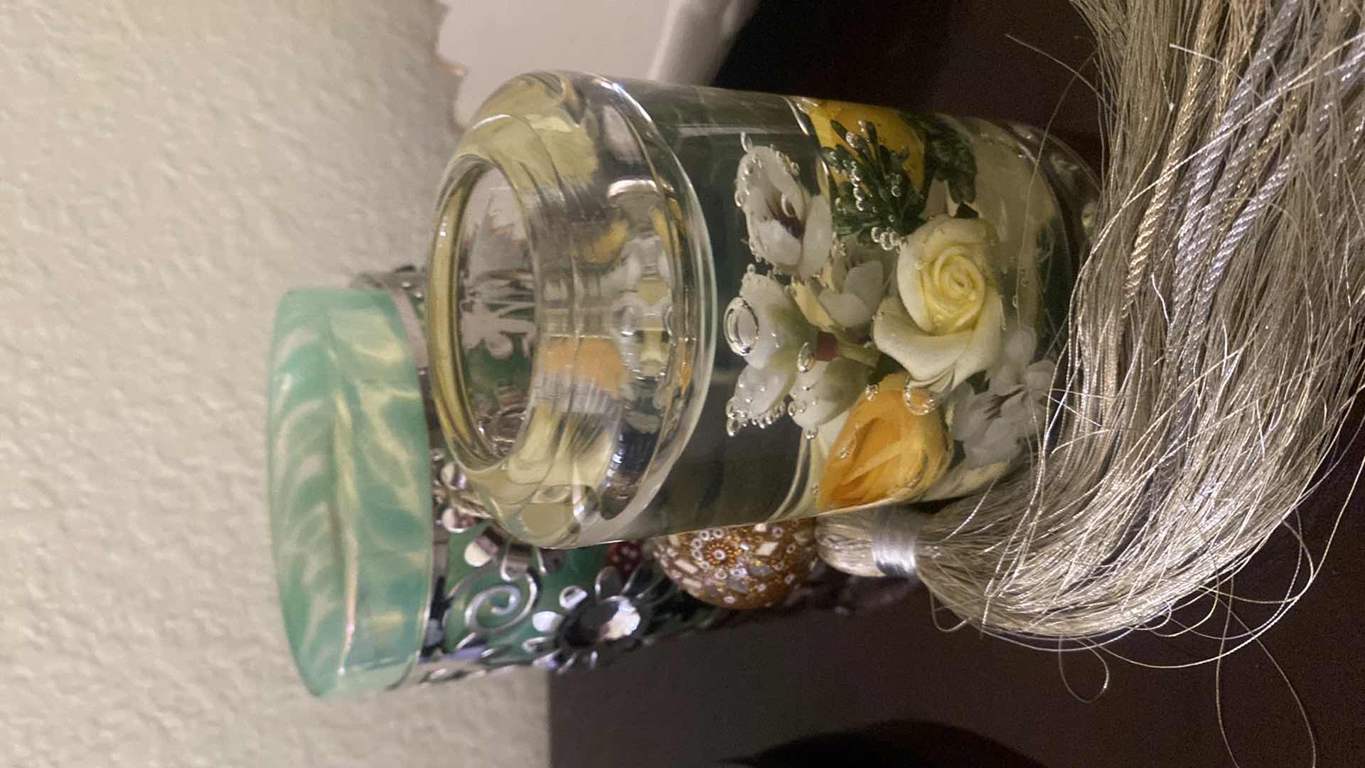 Photo 1 of PEACOCK TOWEL HOLDER, CANDLES, AND MORE