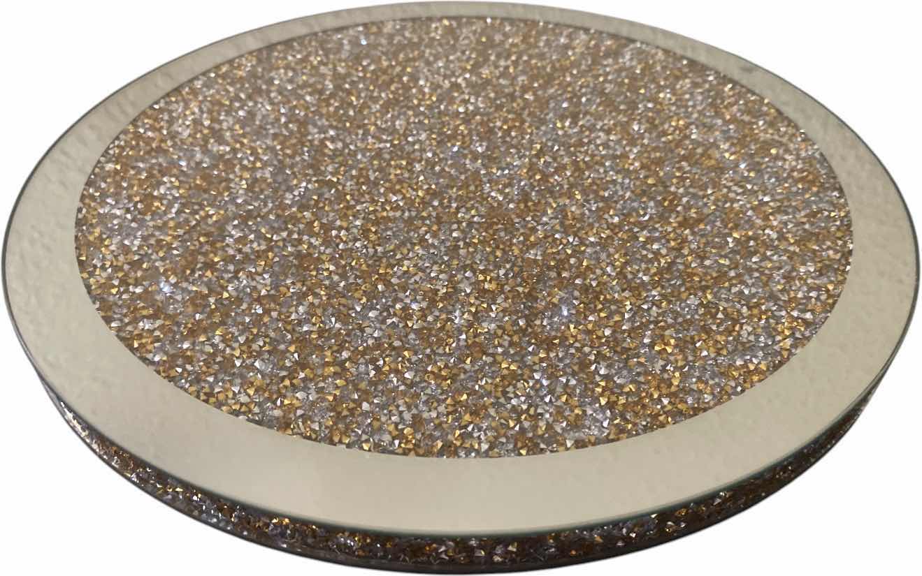 Photo 1 of 12” EMBELLISHED CRYSTAL LAZY SUSAN