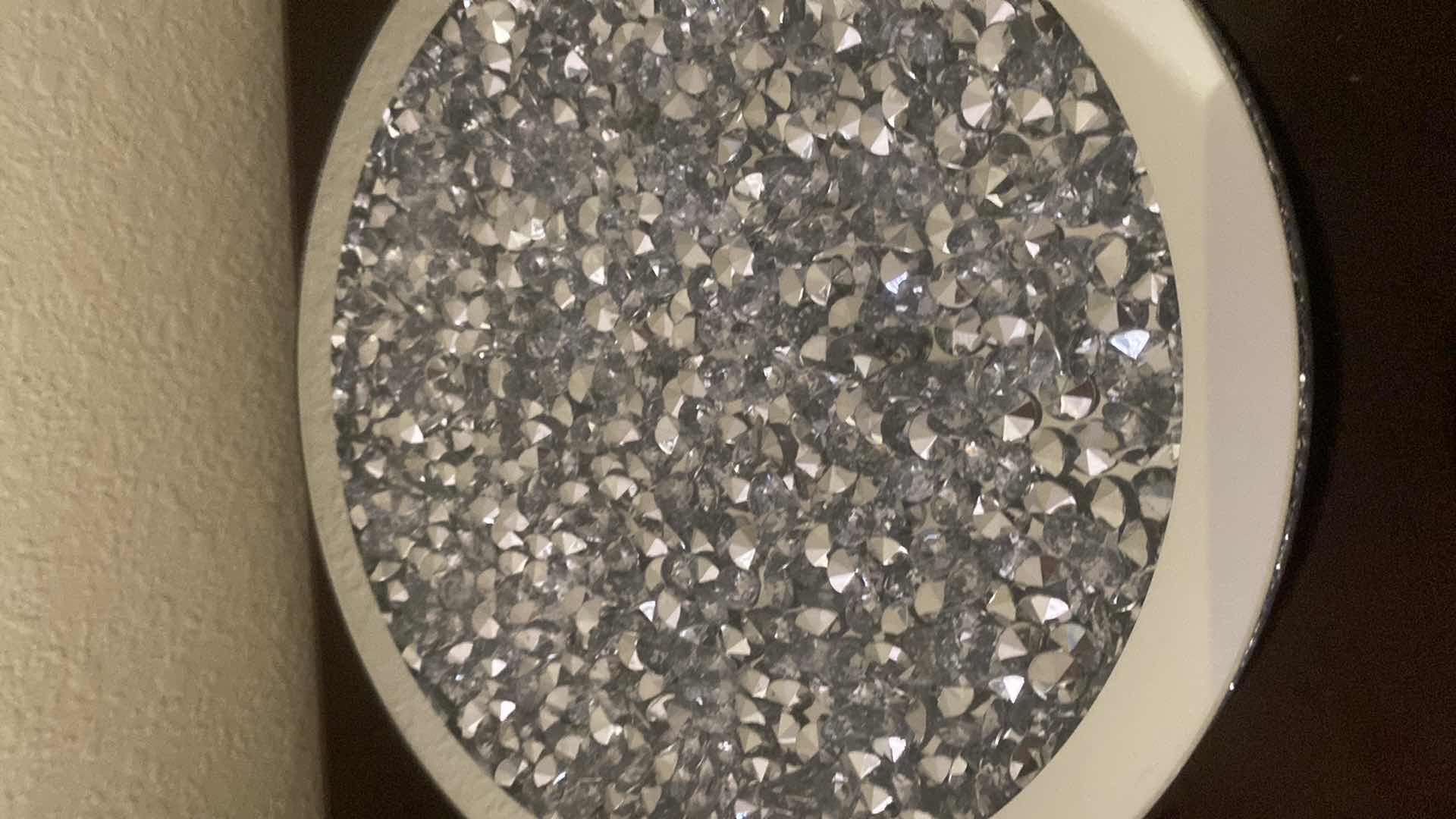 Photo 1 of 12” EMBELLISHED CRYSTAL LAZY SUSAN