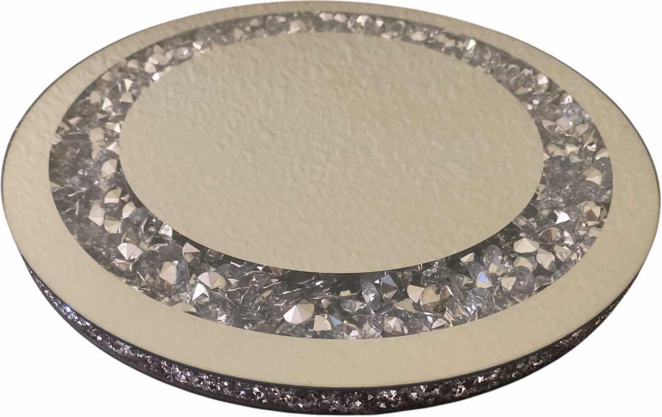 Photo 1 of 12” EMBELLISHED CRYSTAL LAZY SUSAN