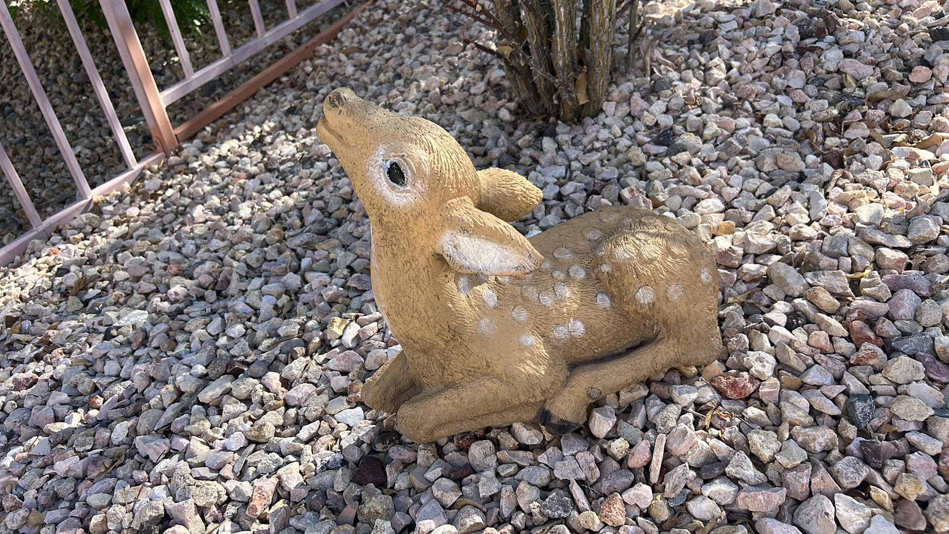 Photo 1 of CAST CONCRETE DOE STATUE H13”