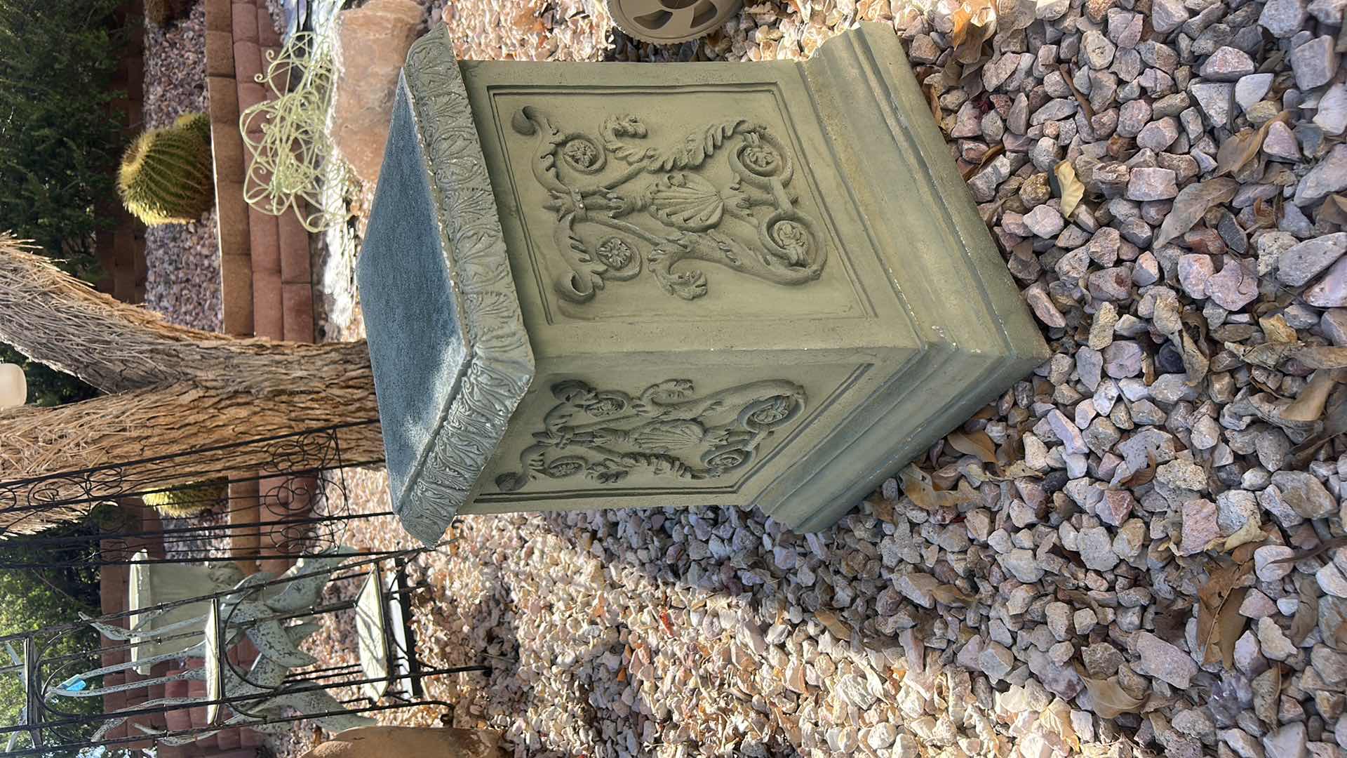Photo 1 of OUTDOOR GARDEN STATUE CLASSIC PEDESTAL