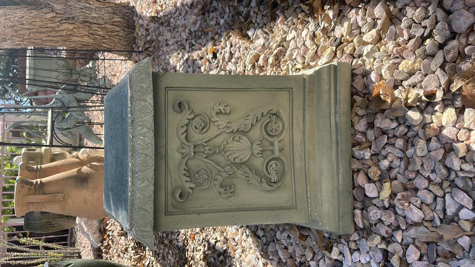 Photo 1 of OUTDOOR GARDEN STATUE CLASSIC PEDESTAL