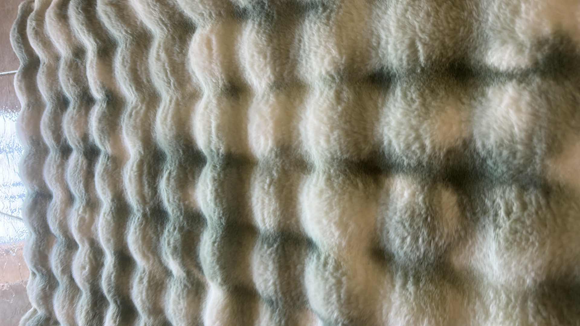 Photo 1 of 2 NEW LEA JADE FAUX FUR ACCENT RUG 30” X 47” $40 EACH