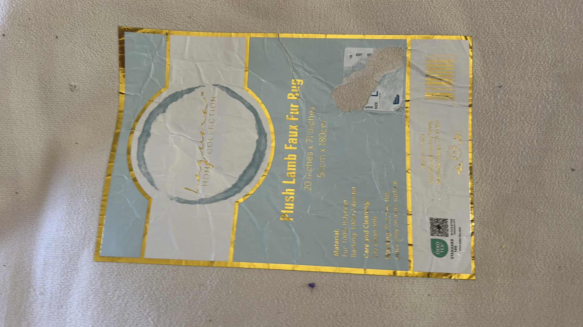 Photo 1 of 2 FAUX FUR ACCENT RUGS