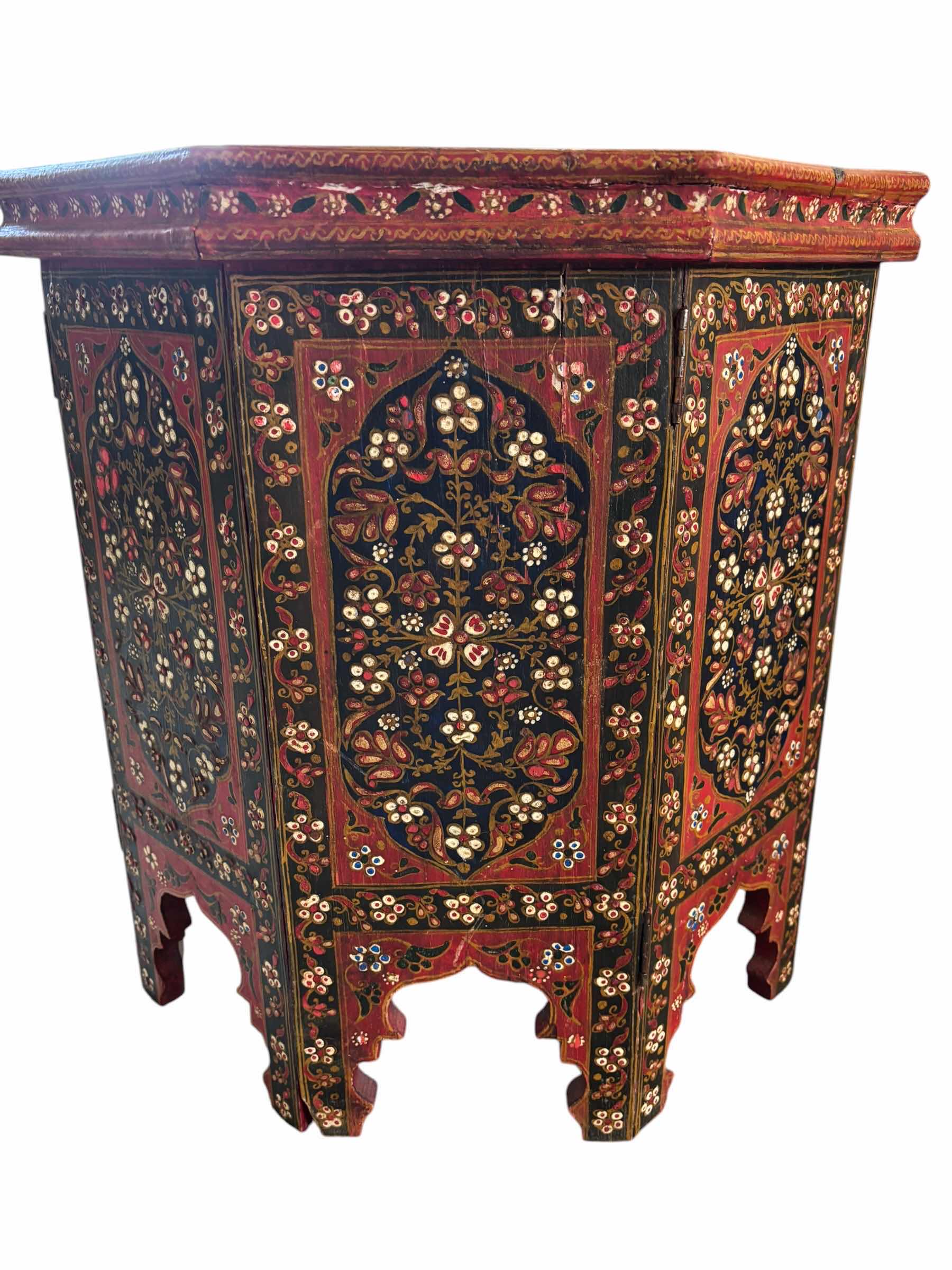 Photo 1 of SYRIAN STYLE SIDE TABLE 20” X 20” X H21”