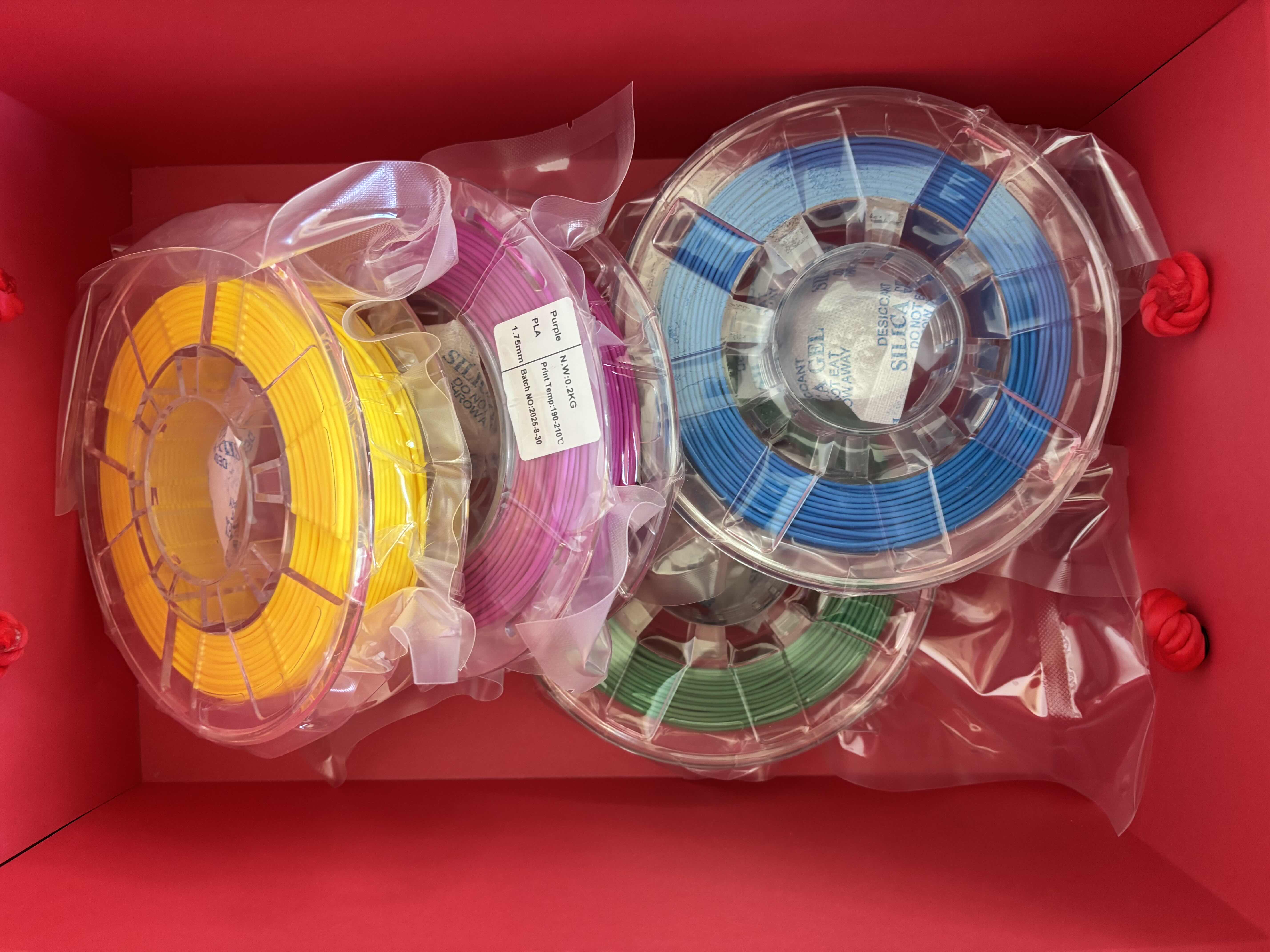Photo 1 of AOSEED X-MAKER 3D PRINTER WITH SPOOLS OF MATERIAL $379