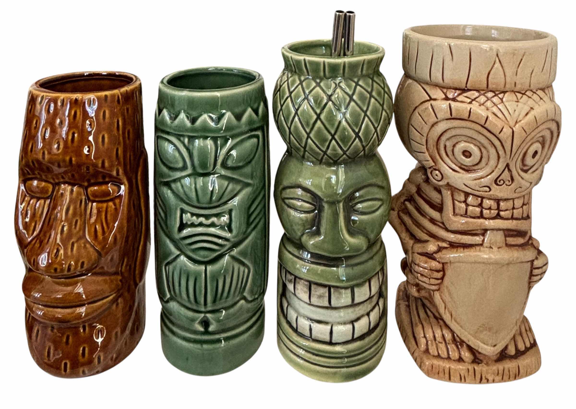 Photo 1 of COLLECTION OF TIKI MUGS (8)