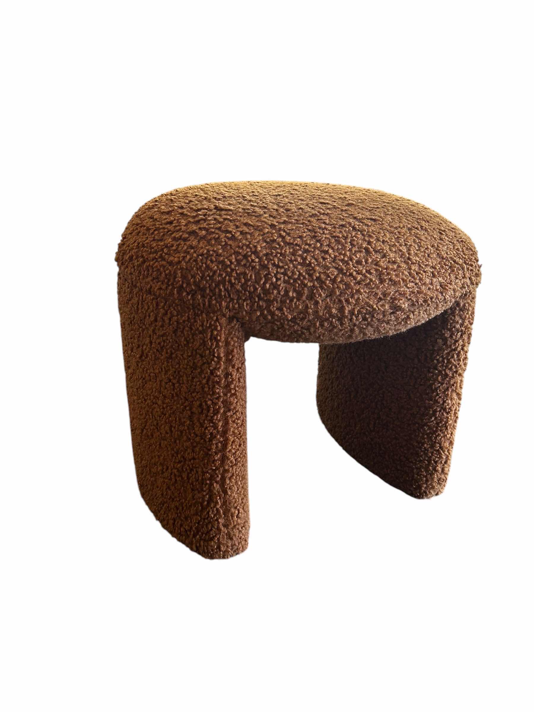 View 3 of FUTURE OF AMERICA THIA U-SHAPED STOOL ($120) H 27" W 16"