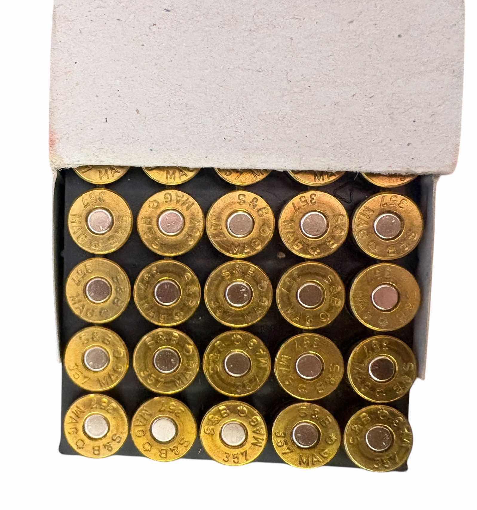 Photo 1 of (2)PCS DMJ .357 MAGNUM AMMUNITION