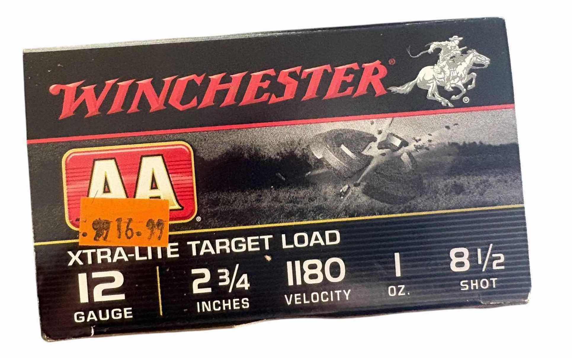 Photo 1 of (2)PCS AMMUNITION WINCHESTER XTRA-LITE TARGET LOAD .12 GAUGE