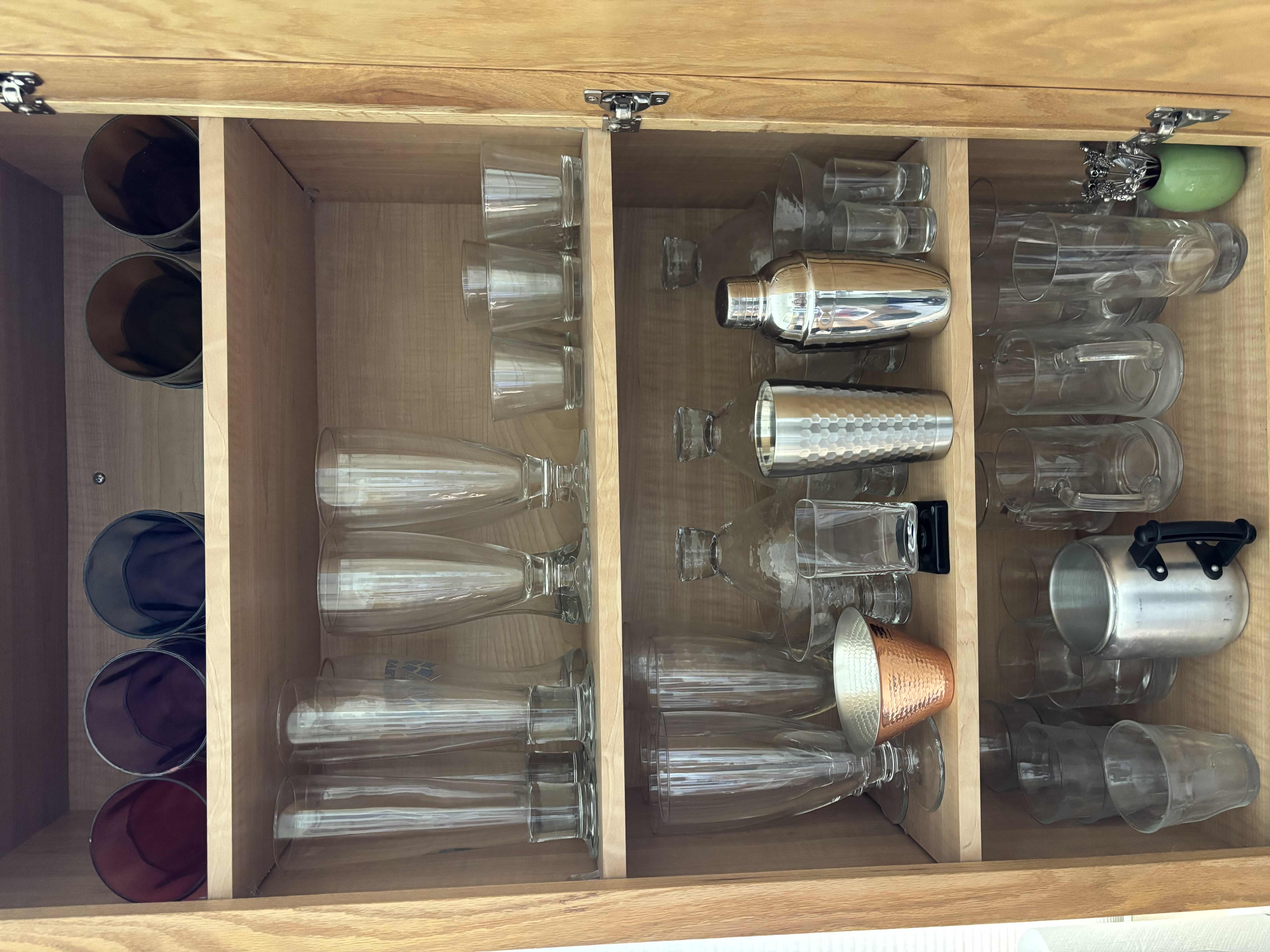 Photo 1 of CONTENTS OF KITCHEN CABINET