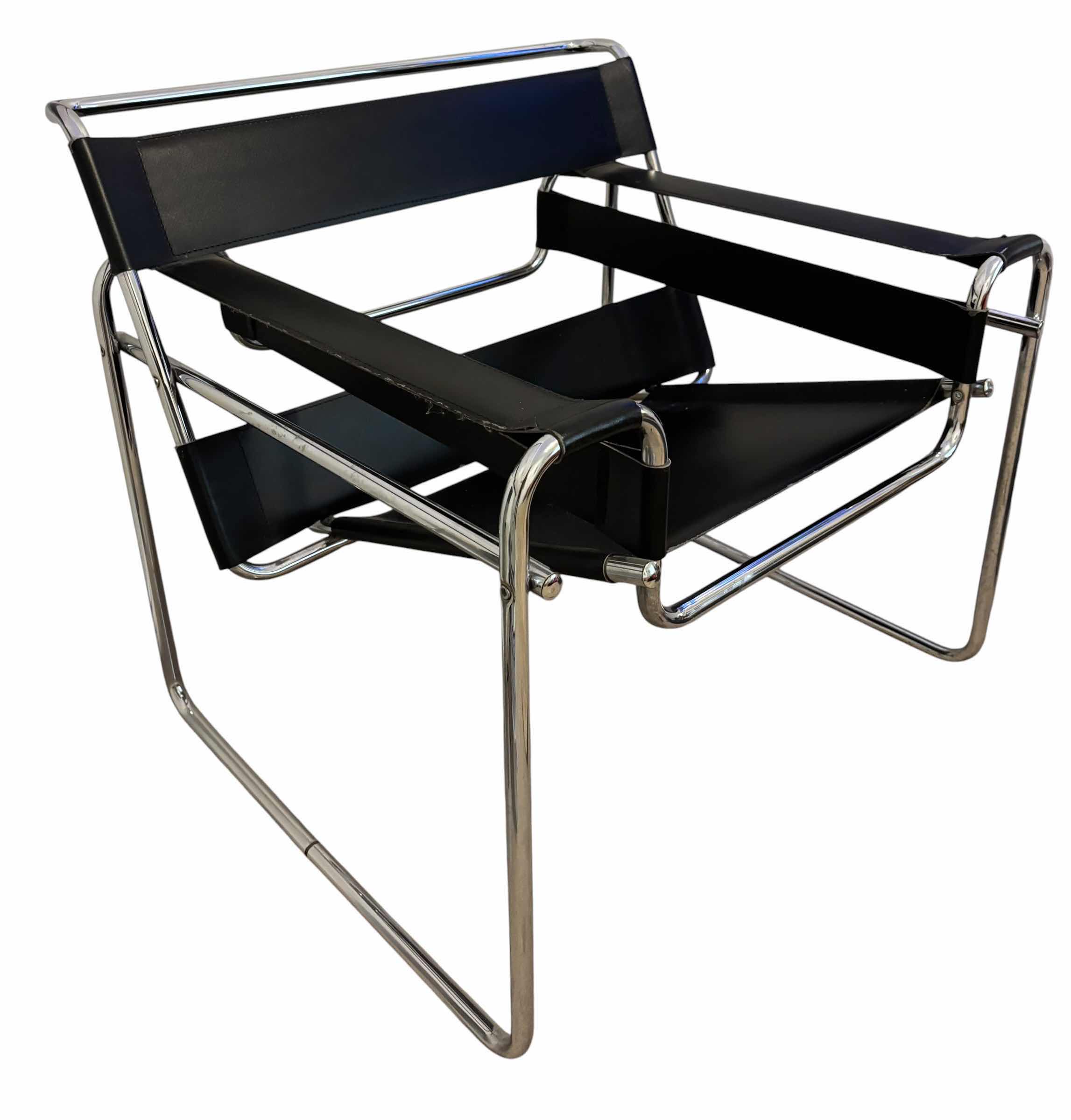 Photo 1 of MARCEL BREUER WASSILY CHAIR $2500