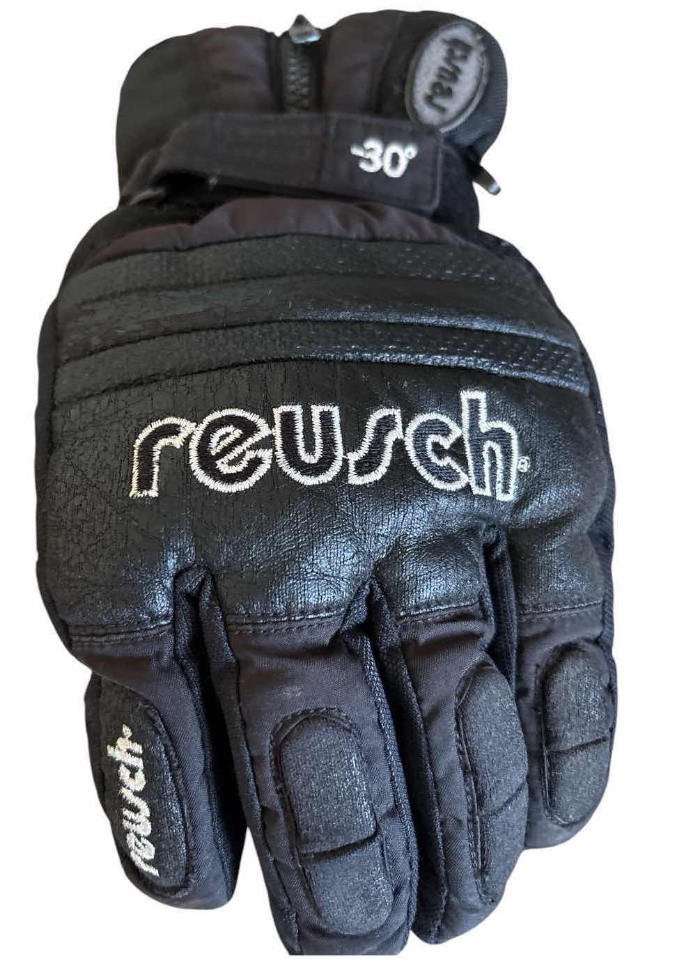 Photo 1 of REUSCH INSULATED WINTER SKI GLOVES WITH ADJUSTABLE WRIST STRAP SIZE M