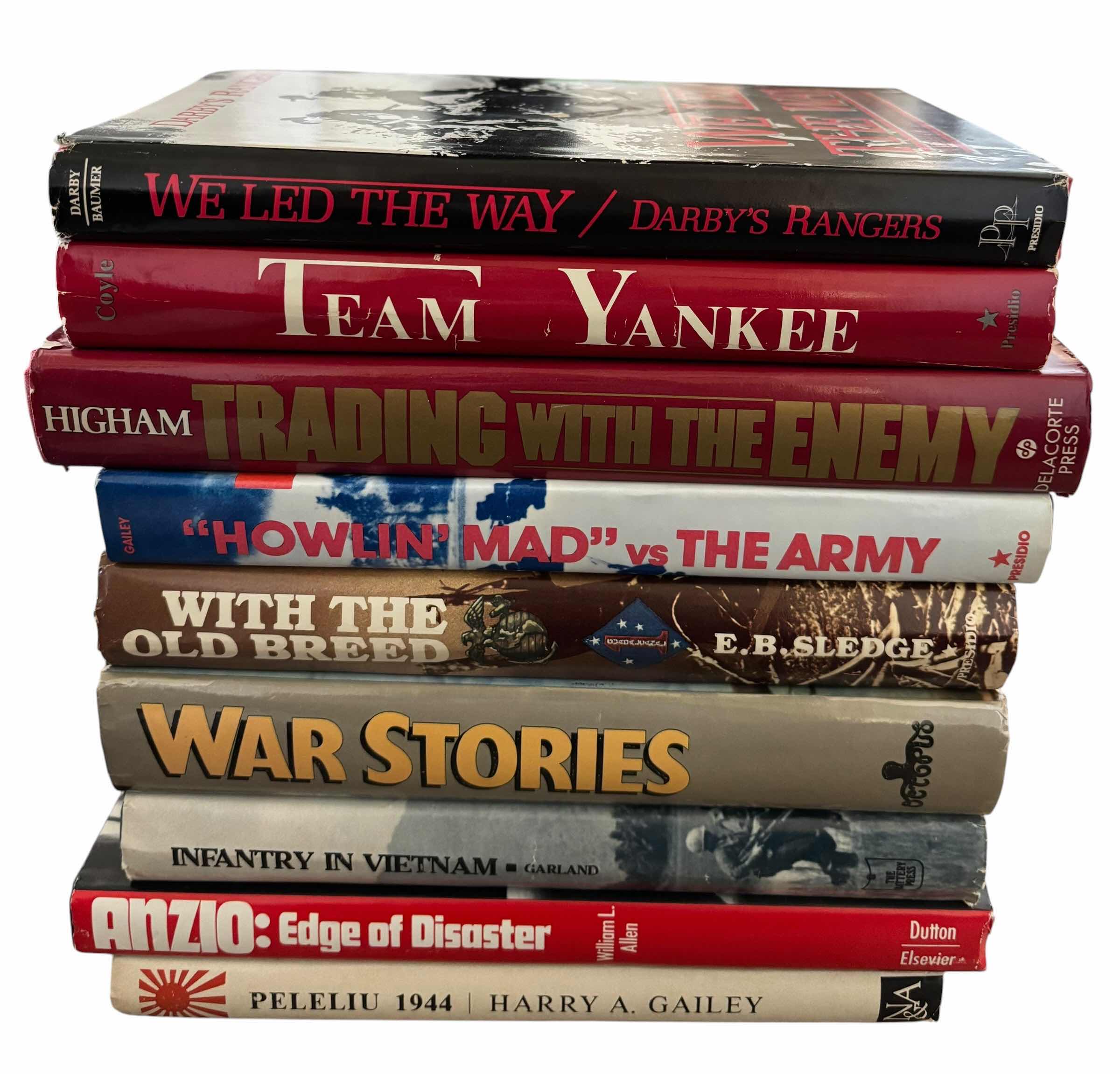 Photo 1 of WAR RELATED BOOKS (9)