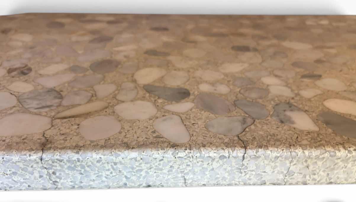Photo 1 of MID-CENTURY MODERN SURFBOARD-STYLE COFFEE TABLE ATTRIBUTED TO HARVEY PROBBER. 
66 x 20” x H14 1/2” $3800
