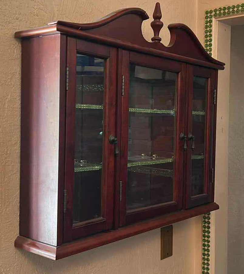 Photo 1 of VINTAGE WALL CURIO CABINET