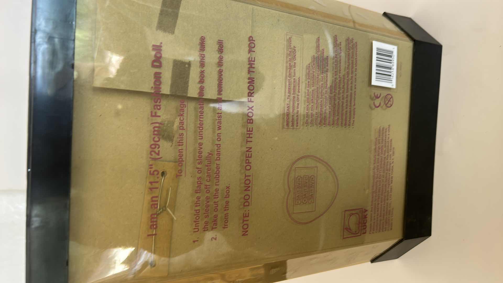 Photo 1 of NIB - FASHION CORNER BIRTHDAY TREASURES “AUGUST” LIMITED EDITION FIBER OPTIC DOLL.