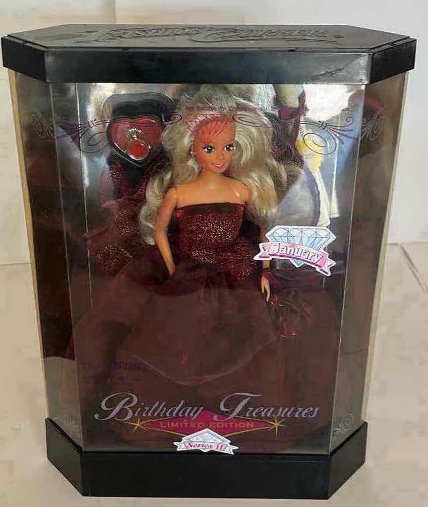 Photo 1 of NIB - VINTAGE FASHION CORNER BIRTHDAY TREASURES JANUARY LIMITED EDITION DOLL BY LUCKY IND