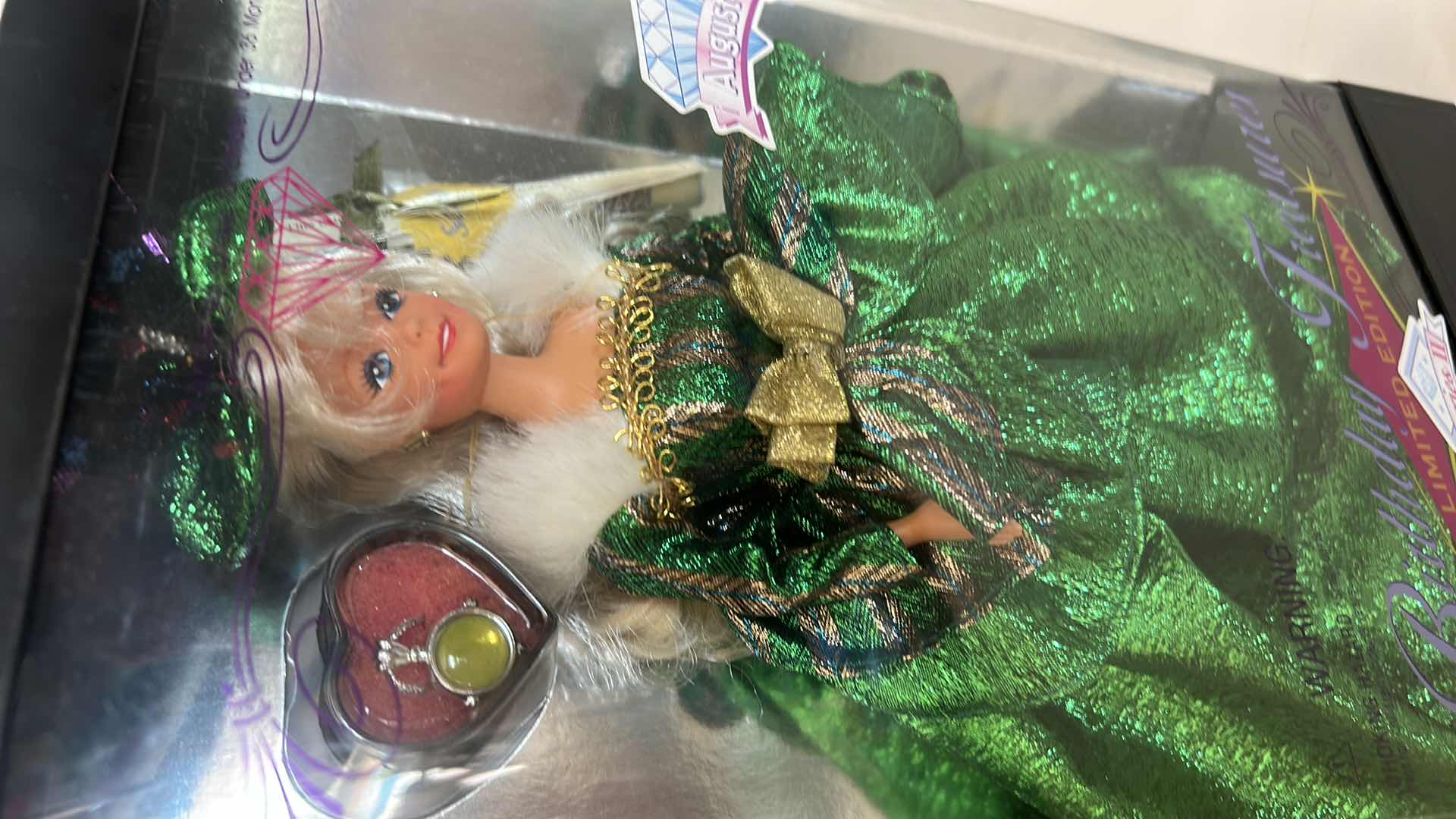 Photo 1 of NIB - FASHION CORNER BIRTHDAY TREASURES AUGUST LIMITED EDITION DOLL
