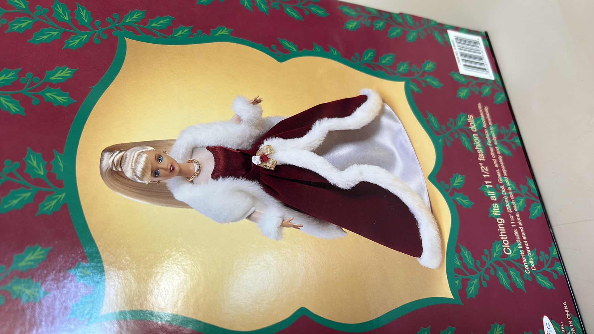 Photo 1 of 2 NIB - ADORABLE MEMORIES PORCELAIN DOLL & HOLIDAY MAGIC  FASHION DOLL