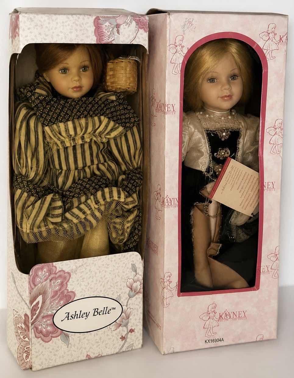 Photo 1 of 2 NIB - ASHLEY BELLE PORCELAIN DOLL & KENNEX COLLECTIONS PORCELAIN DOLL