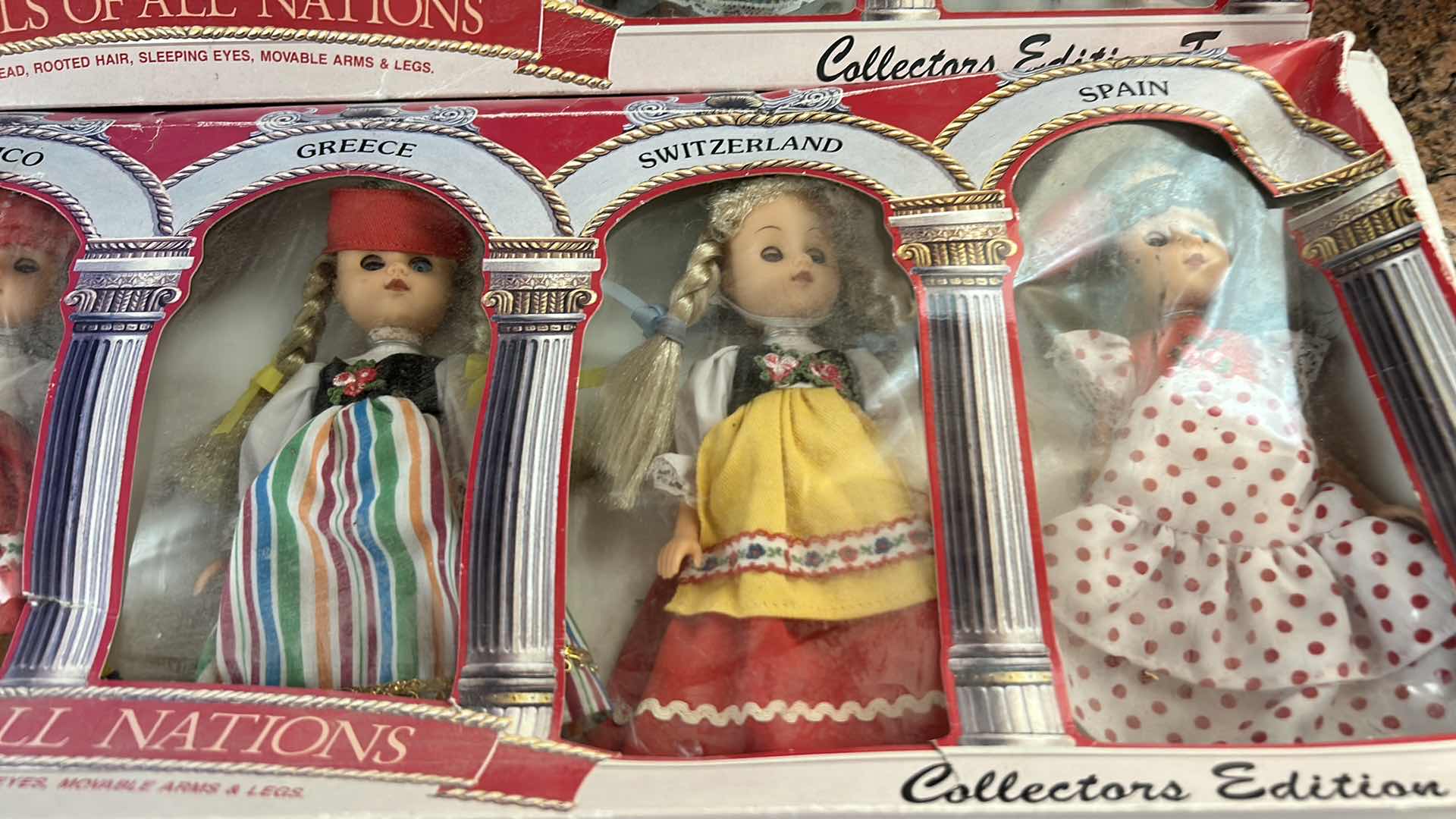 View 3 of 2 NIB - 1970S  "DOLLS OF ALL NATIONS" COLLECTORS EDITION I & II