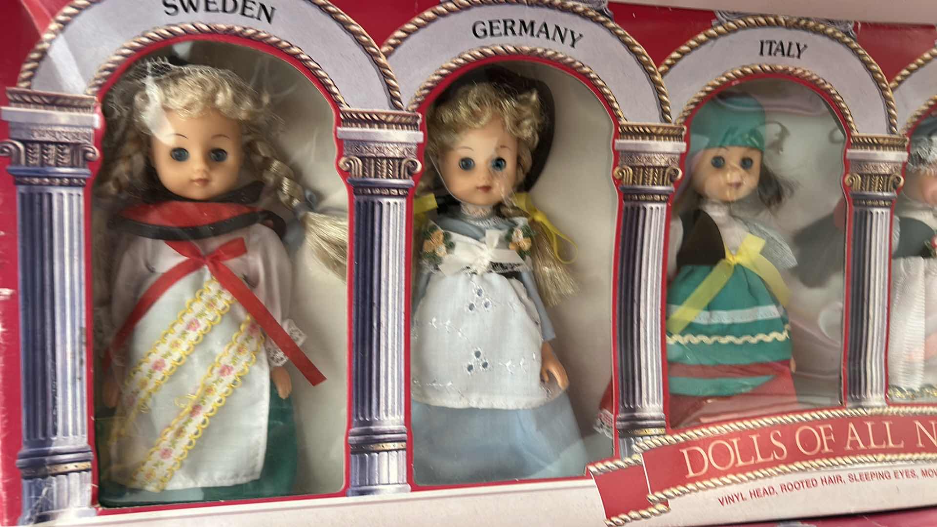 View 5 of 2 NIB - 1970S  "DOLLS OF ALL NATIONS" COLLECTORS EDITION I & II